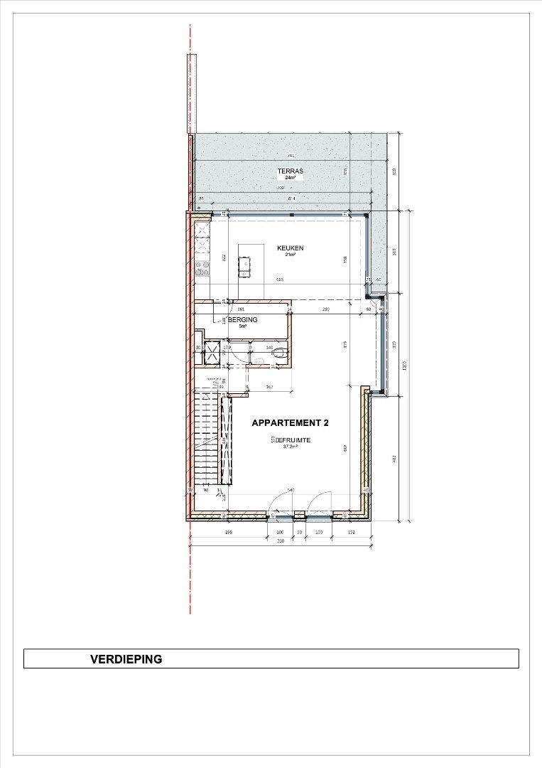 Duplex appartement met groot terras. foto 9