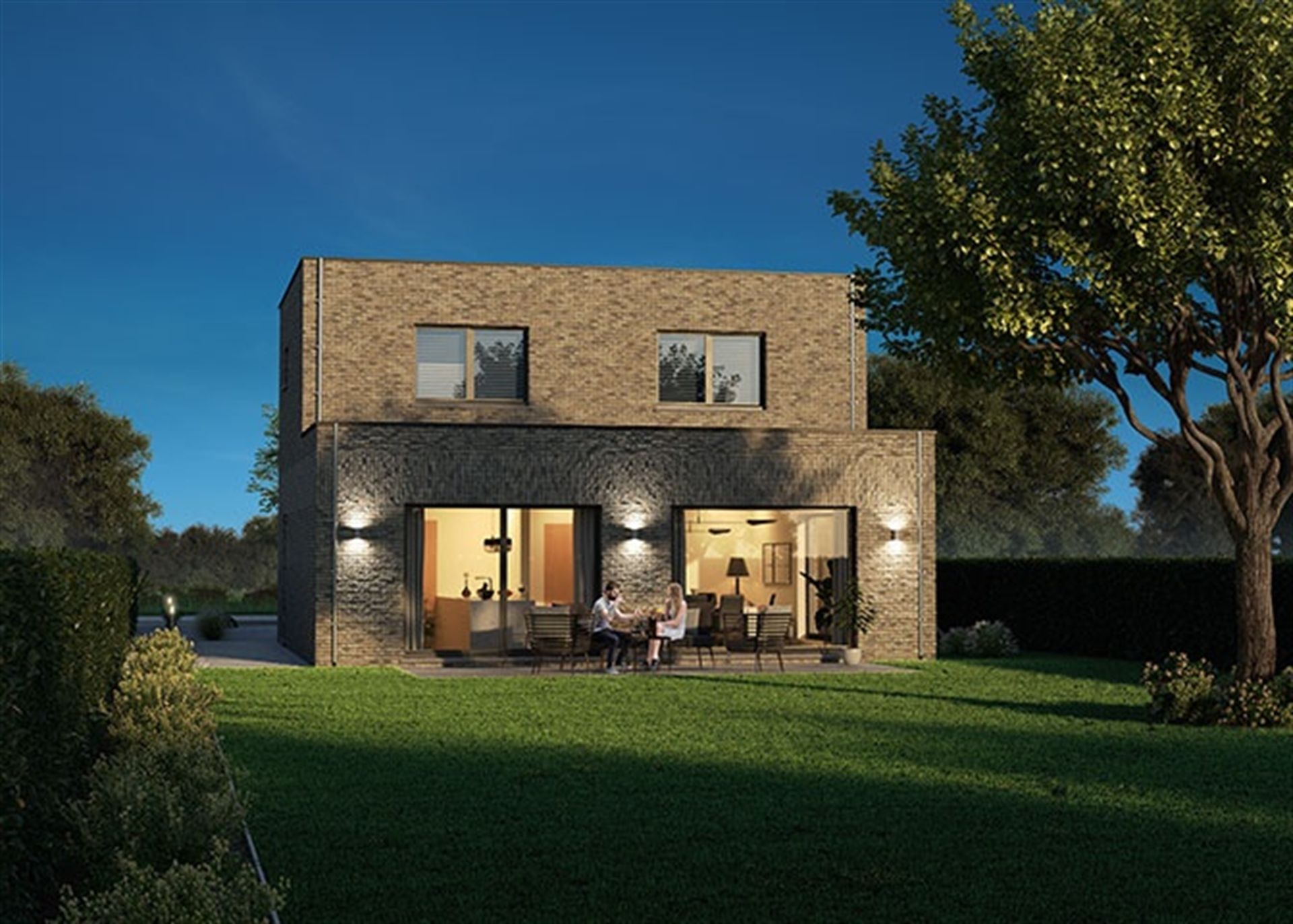 Nieuw te bouwen villa te koop te Humbeek foto 2