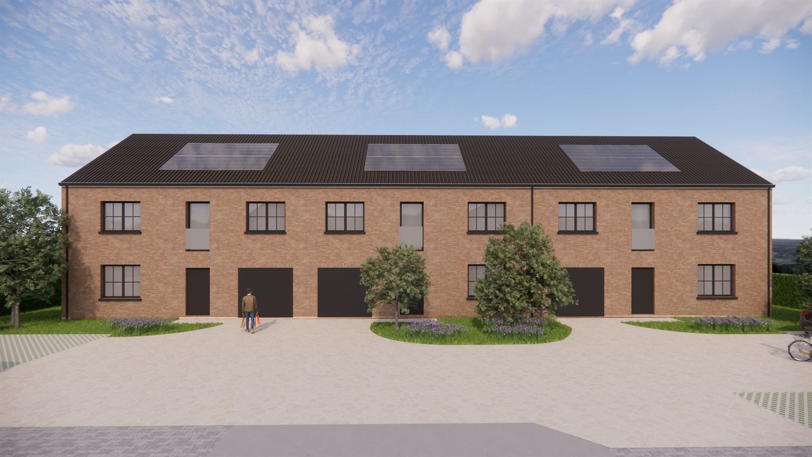 TE KOOP: Halfopen CASCO-nieuwbouwwoning met 3 slaapkamers! foto {{pictureIndex}}