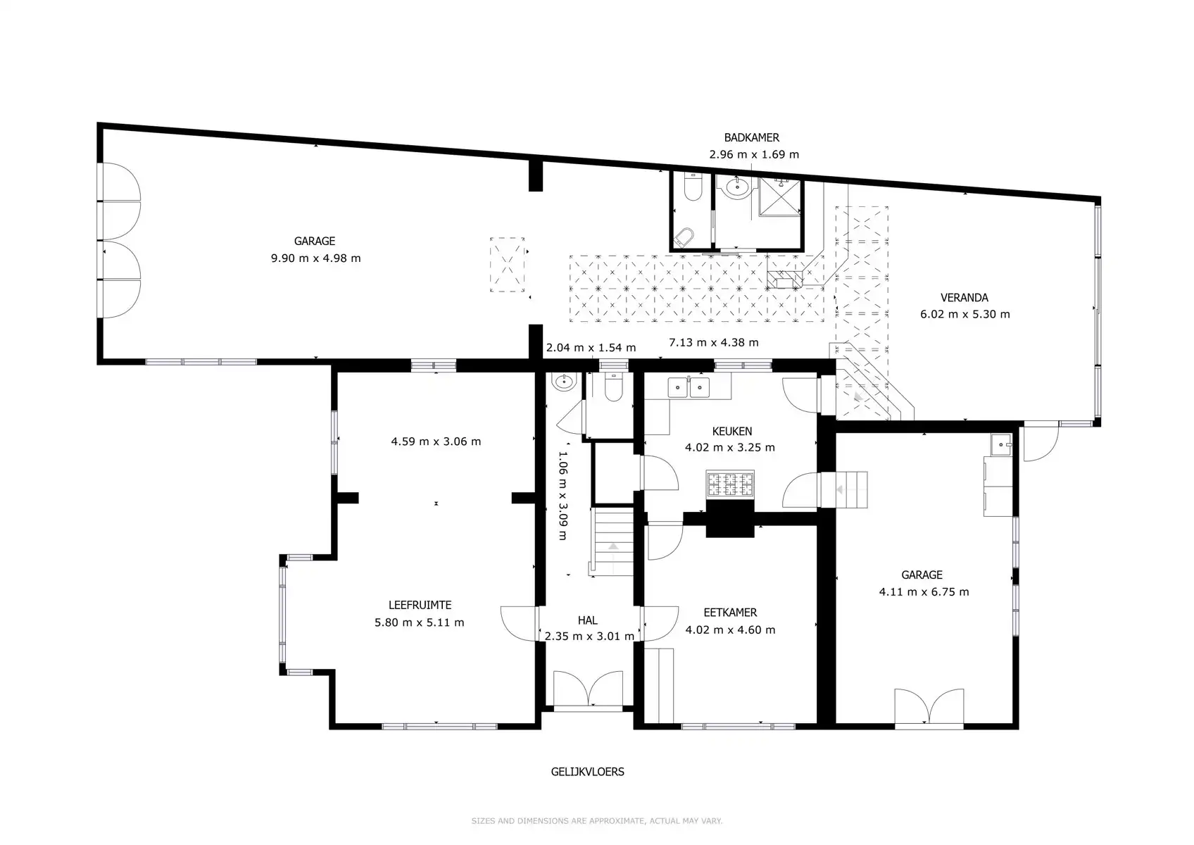 Zeer ruime te renoveren burgerwoning in Brugge! foto 19