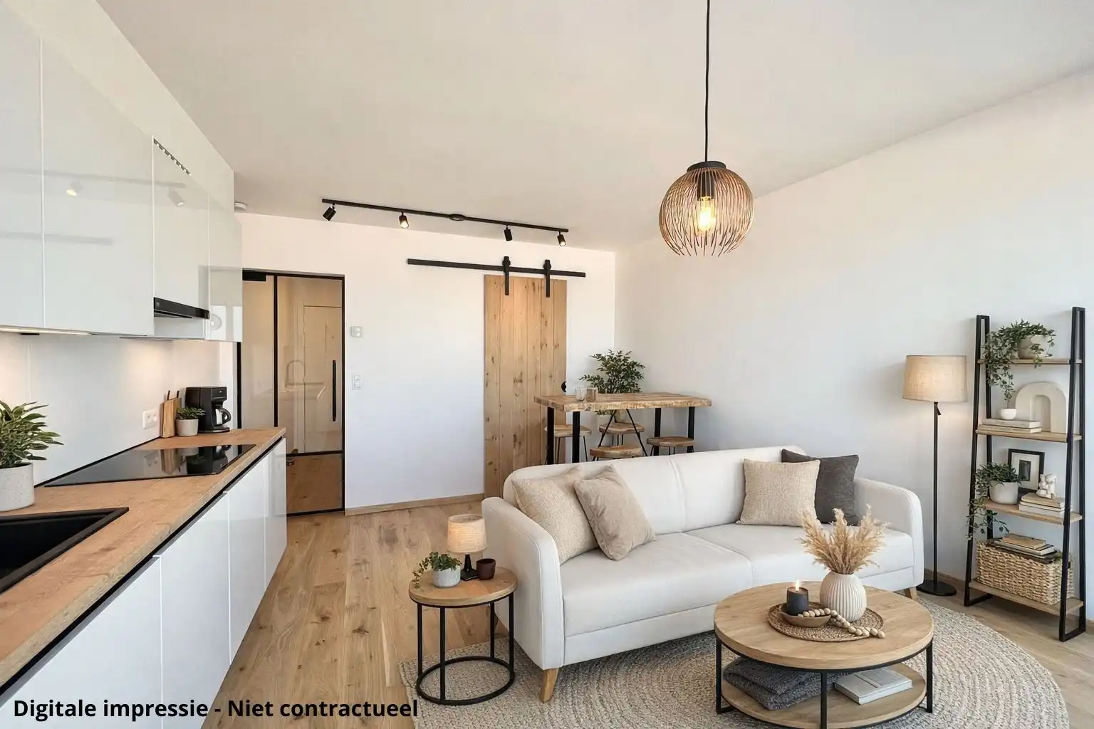 Gerenoveerde studio met slaaphoek op de Zeedijk foto {{pictureIndex}}