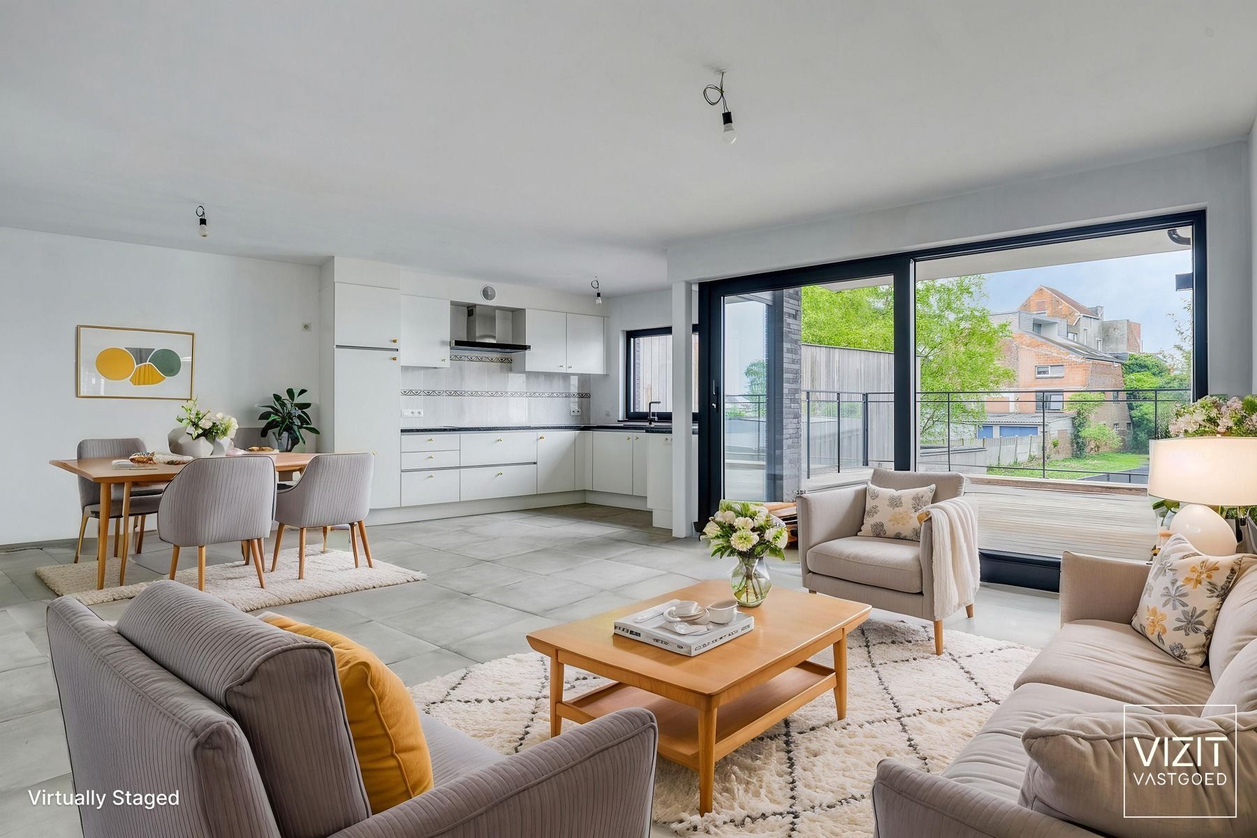 Energiezuinig appartement met terras, garage en overdekte staanplaats foto 3