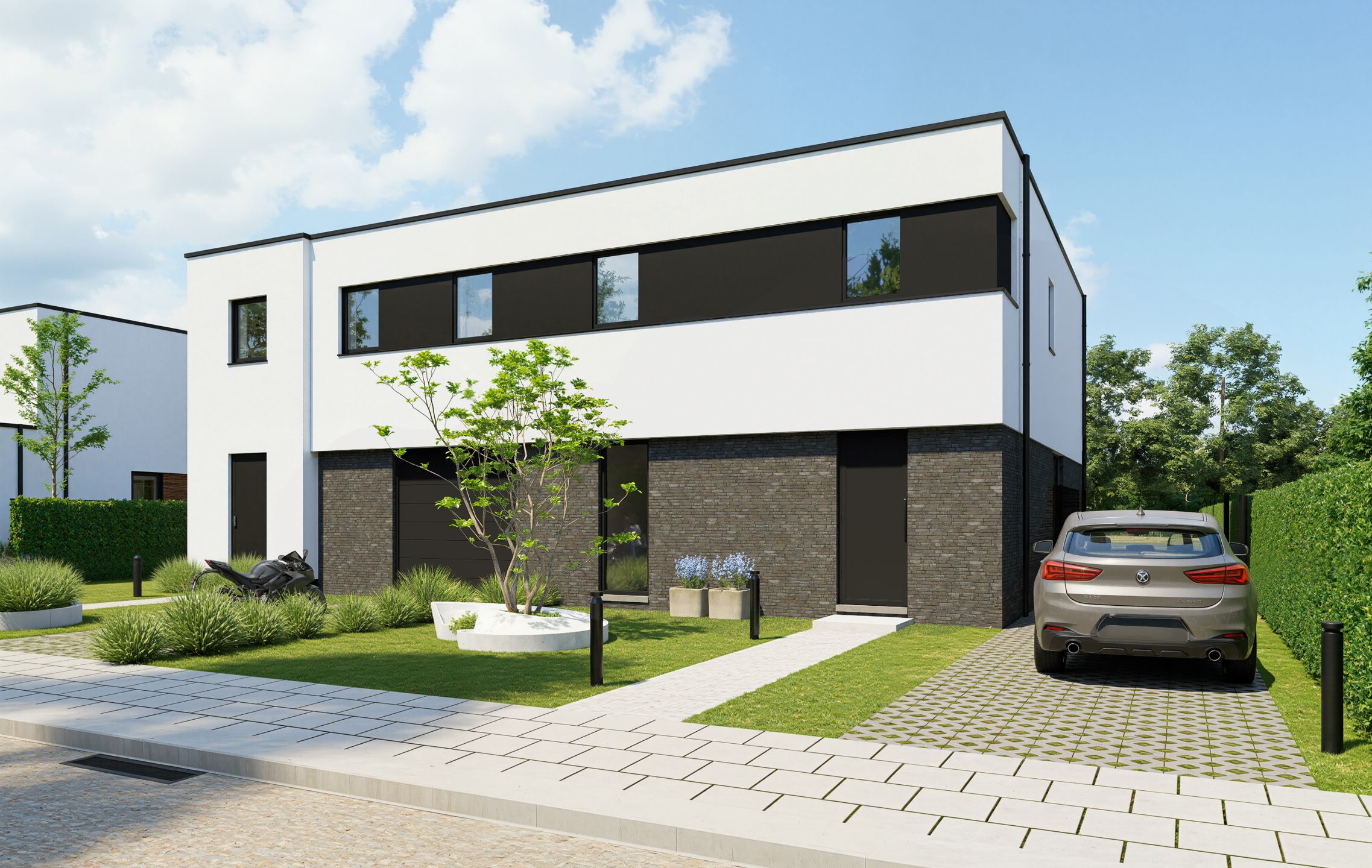 Moderne BEN-nieuwbouwwoning foto {{pictureIndex}}