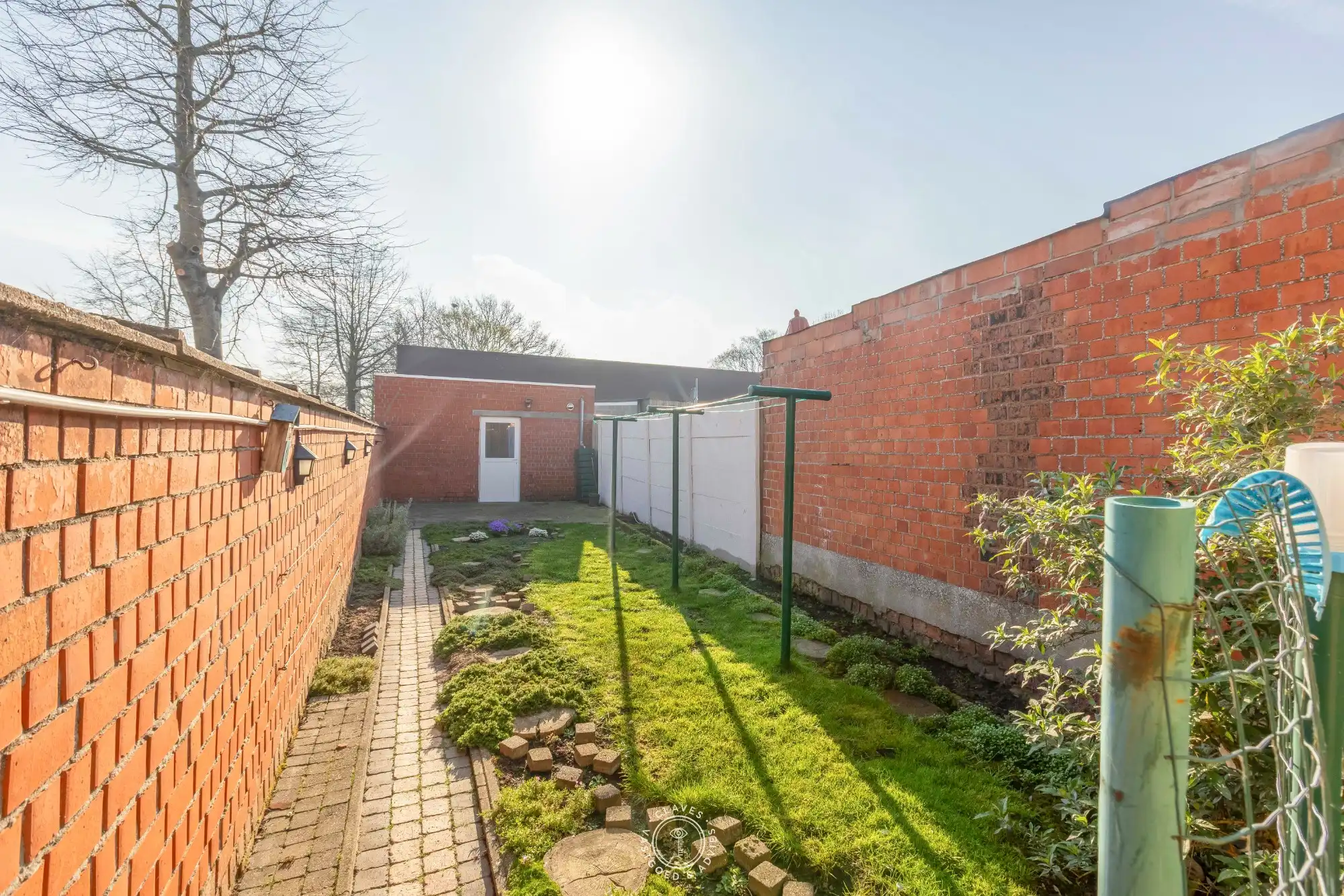 Fijne halfopen bebouwing met garage en tuin foto 12