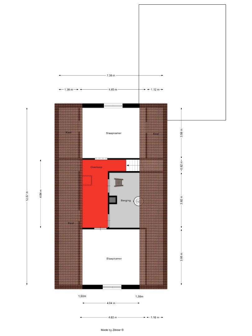 Ruime woning met dubbele garage in rustige verkaveling foto 27