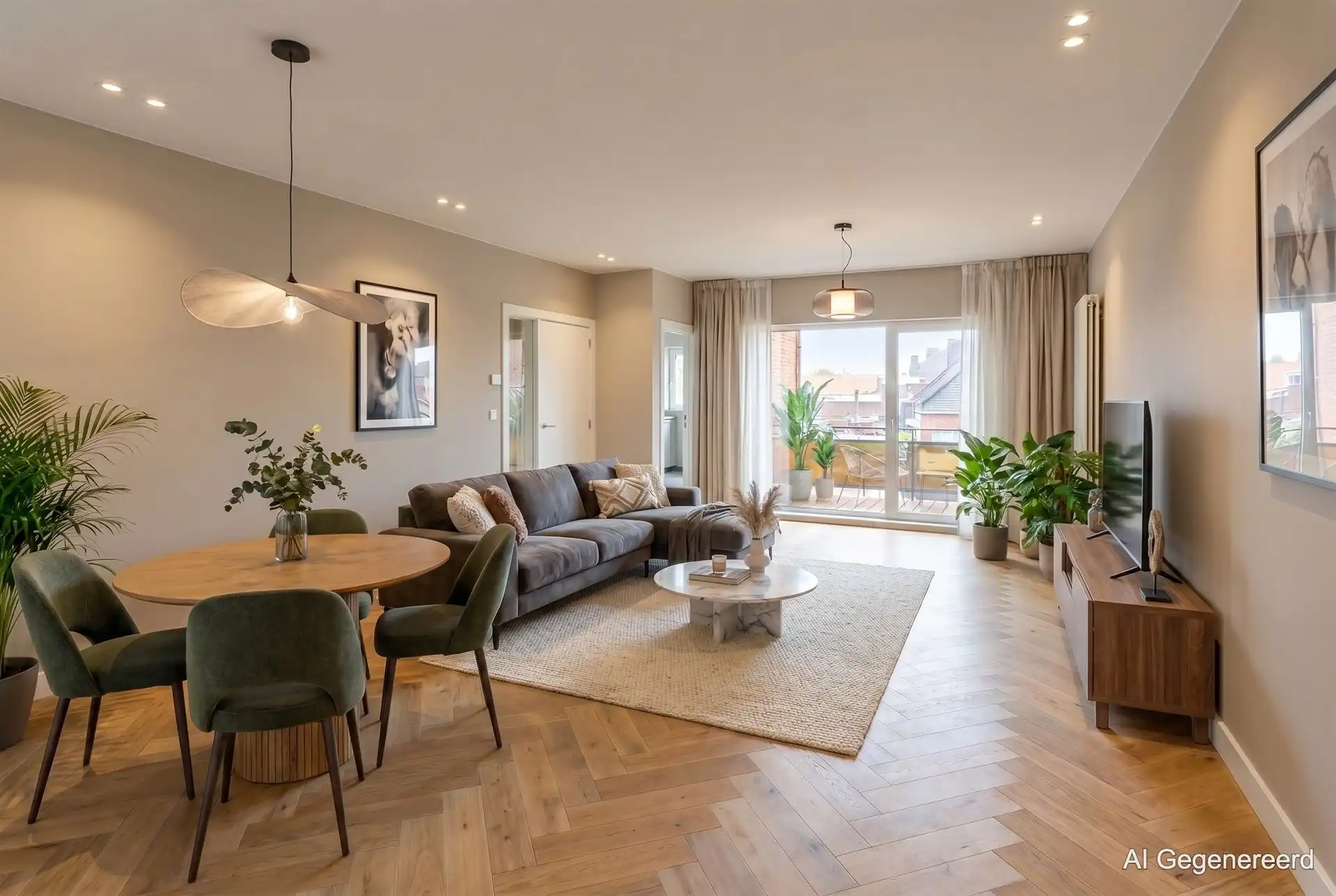 Ruim appartement met 2 slaapkamers in Sint-Niklaas foto 2
