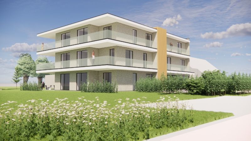 Vergunde projectgrond voor appartementsgebouw foto 2