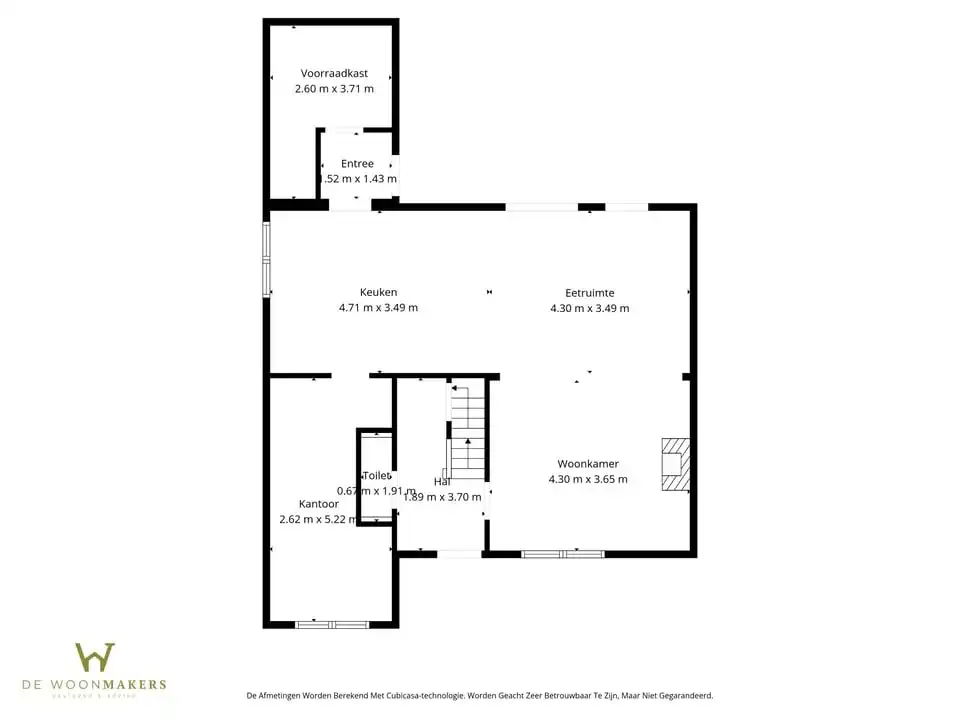 KNAP GERENOVEERDE GEZINSWONING MET 3 SLKS, TUIN EN CARPORT IN JEUK foto 34