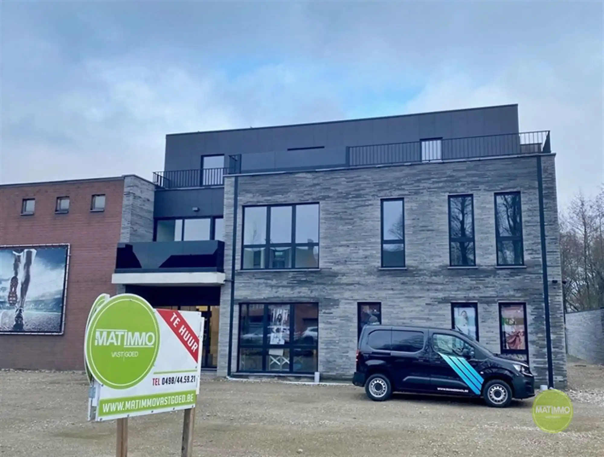 Nieuwbouwappartement (59m2) met 1 slaapkamer, terras en autostaanplaats te Mol.&nbsp; foto 11