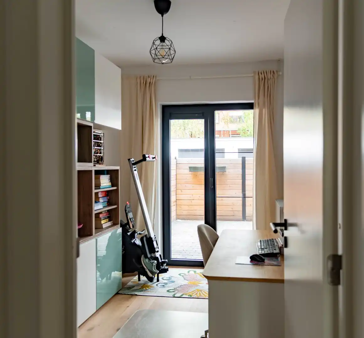 Luxueus en energiezuinig gelijkvloers met 2 slk, tuin én terras foto 14