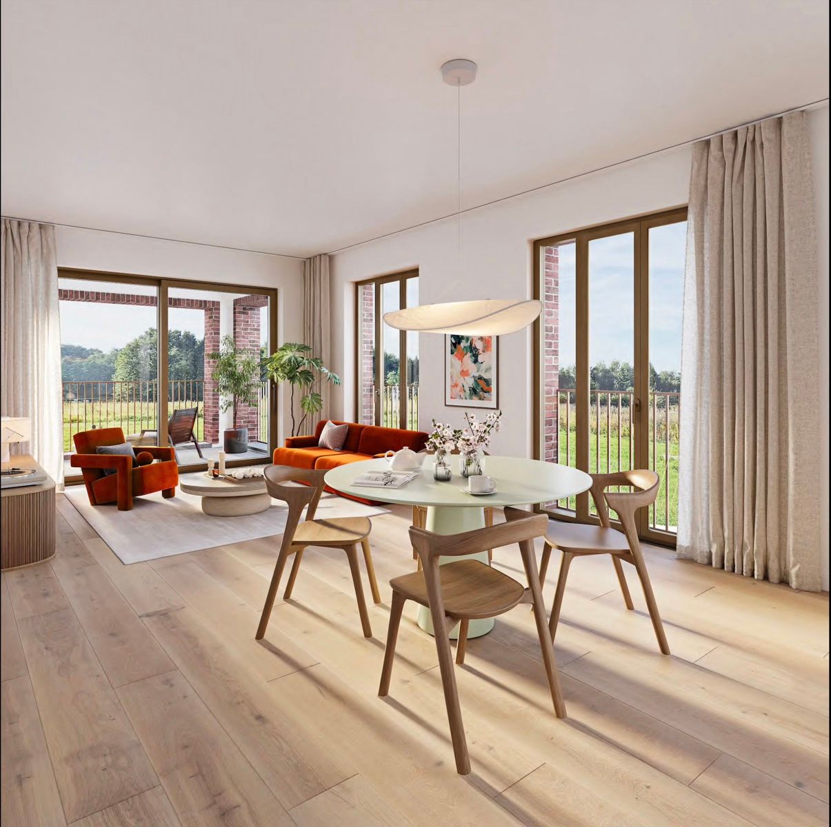 Nieuwbouw GLV-appartement | 1 slpk | Terras | Parking |  foto 4