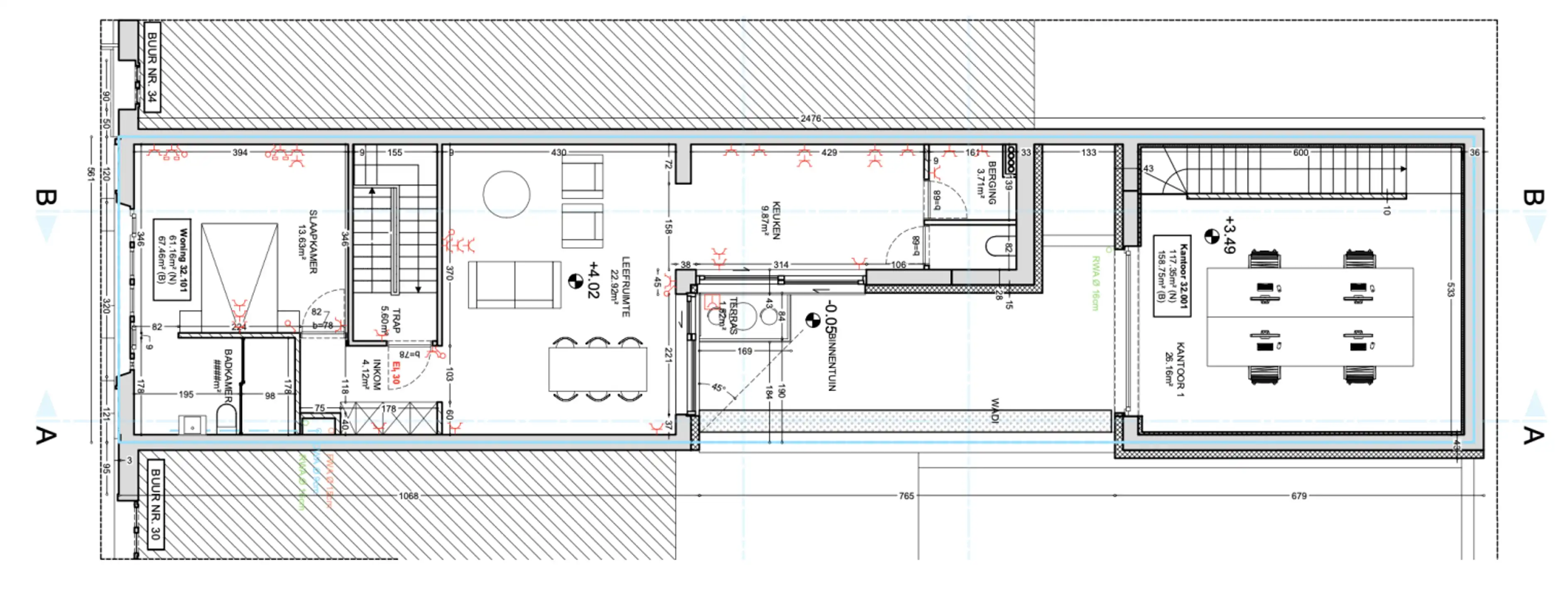 Nieuwbouw kantoor te huur te Antwerpen-Zuid!  foto 5