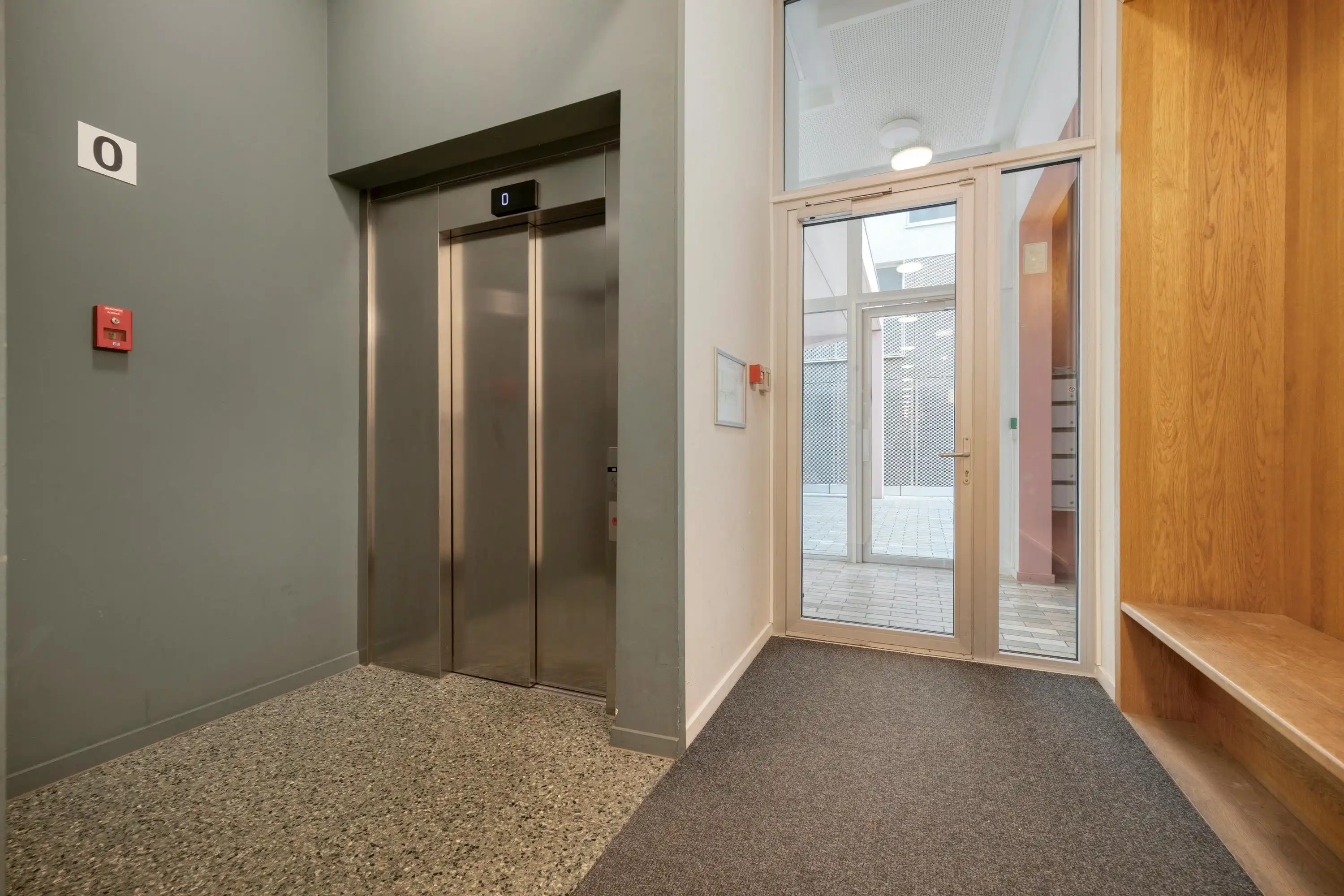 Penthouse Studio met zicht op Tour & Taxis Te koop  foto 26