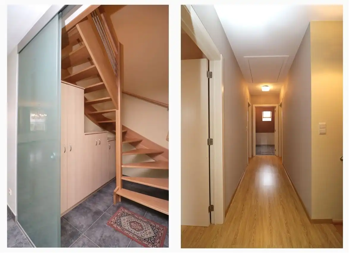 Duplex met lif tot slaapniveau, groot terras & garage foto 14