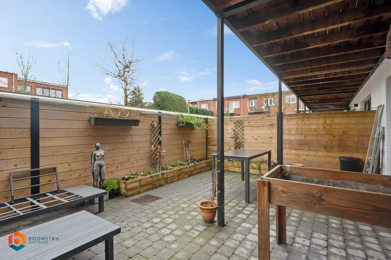 Gelijkvloers app. met 2 slpkrs en tuin te Edegem foto 18