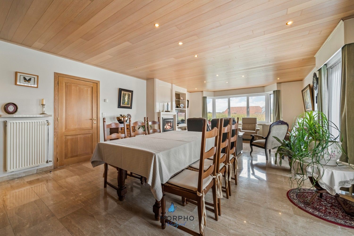 Landelijke villa te huur in Zwevezele met 2 slpks, tuin, privacy en prachtig uitzicht foto 4