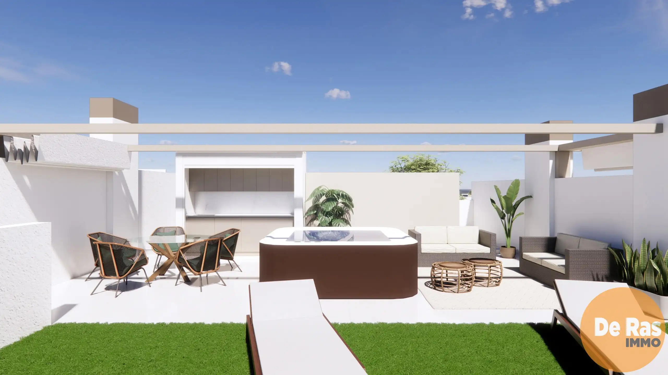 SPANJE - Bungalows / Duplex woningen te koop – 2 & 3 slpk. foto 6