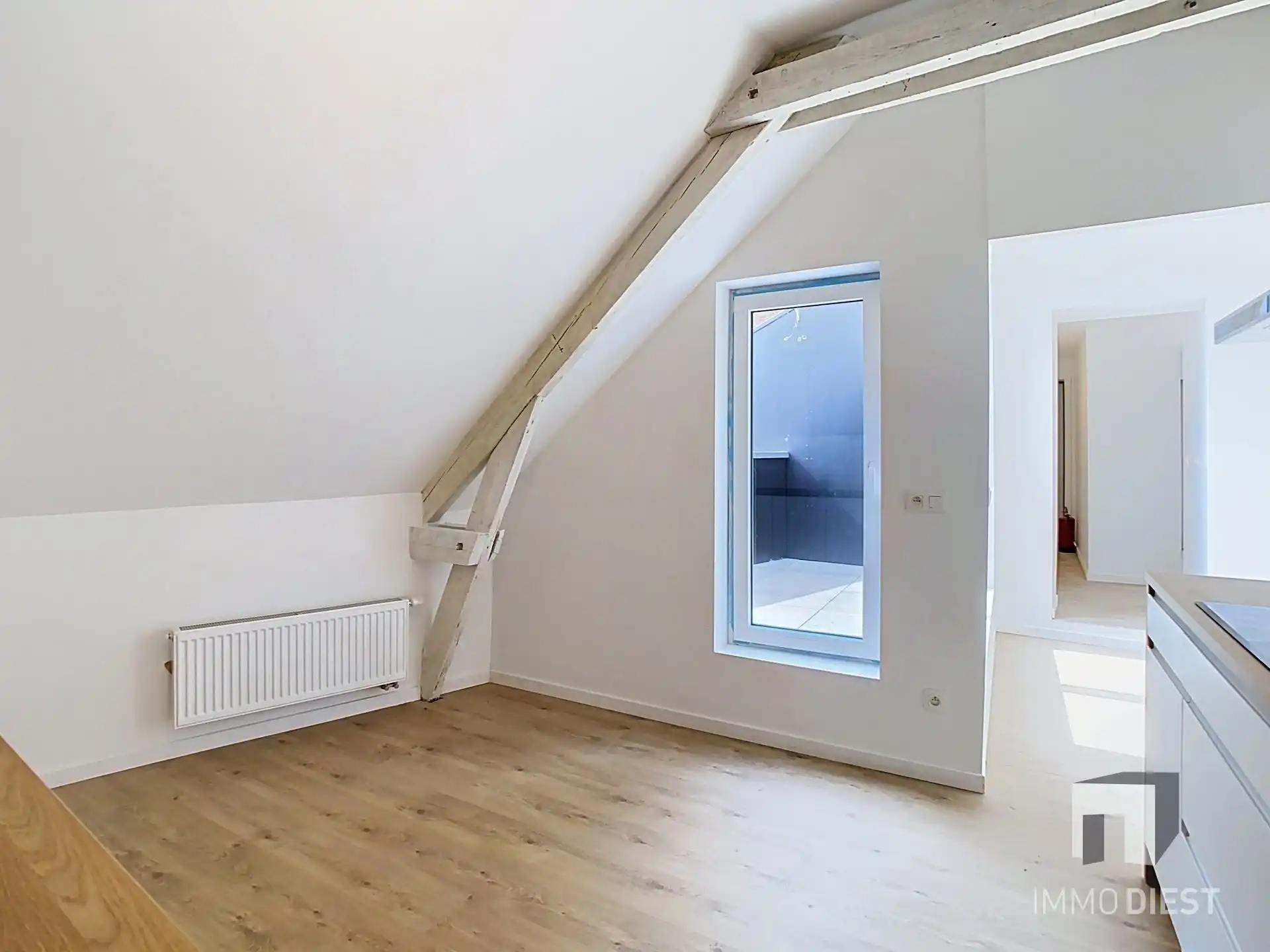 Knap appartement met terras en 1 slpk - centrum Diest - veel lichtinval foto 16