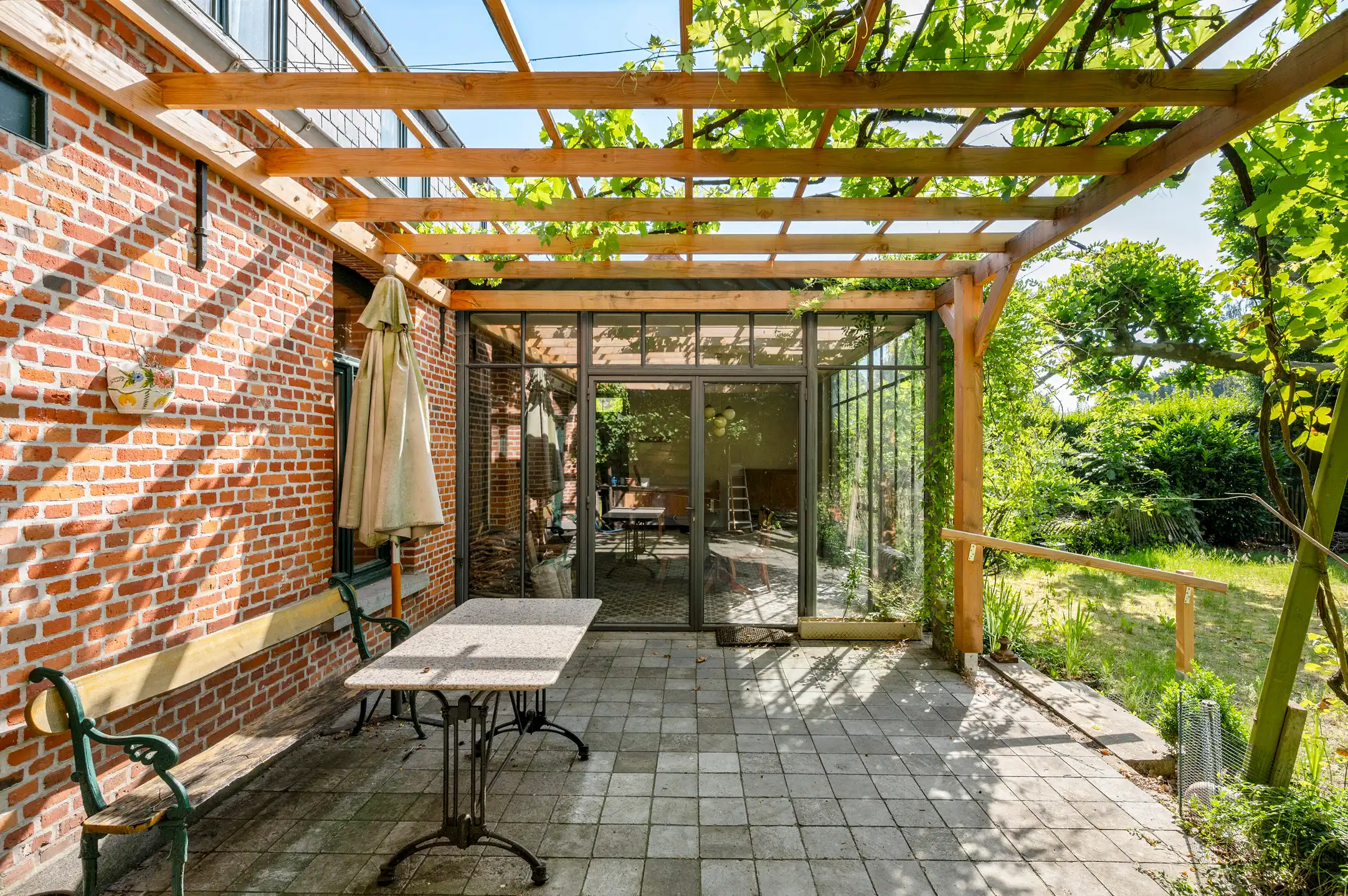 Karaktervolle woning op een toplocatie met diepe tuin en garage in een doodlopende straat nabij het centrum van Heide foto 25