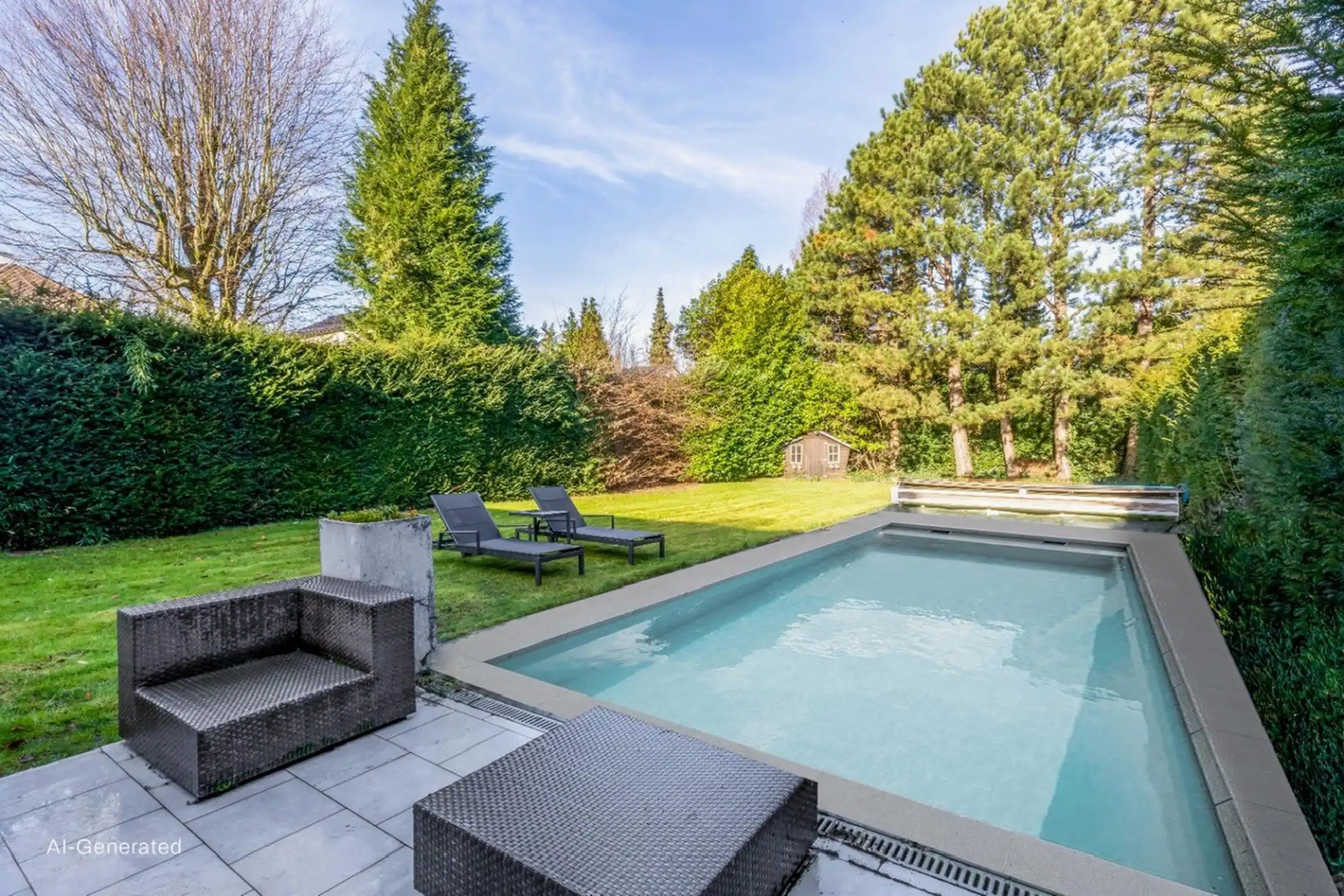 Te renoveren villa met zwembad en grote tuin -  Elsdonk foto 9