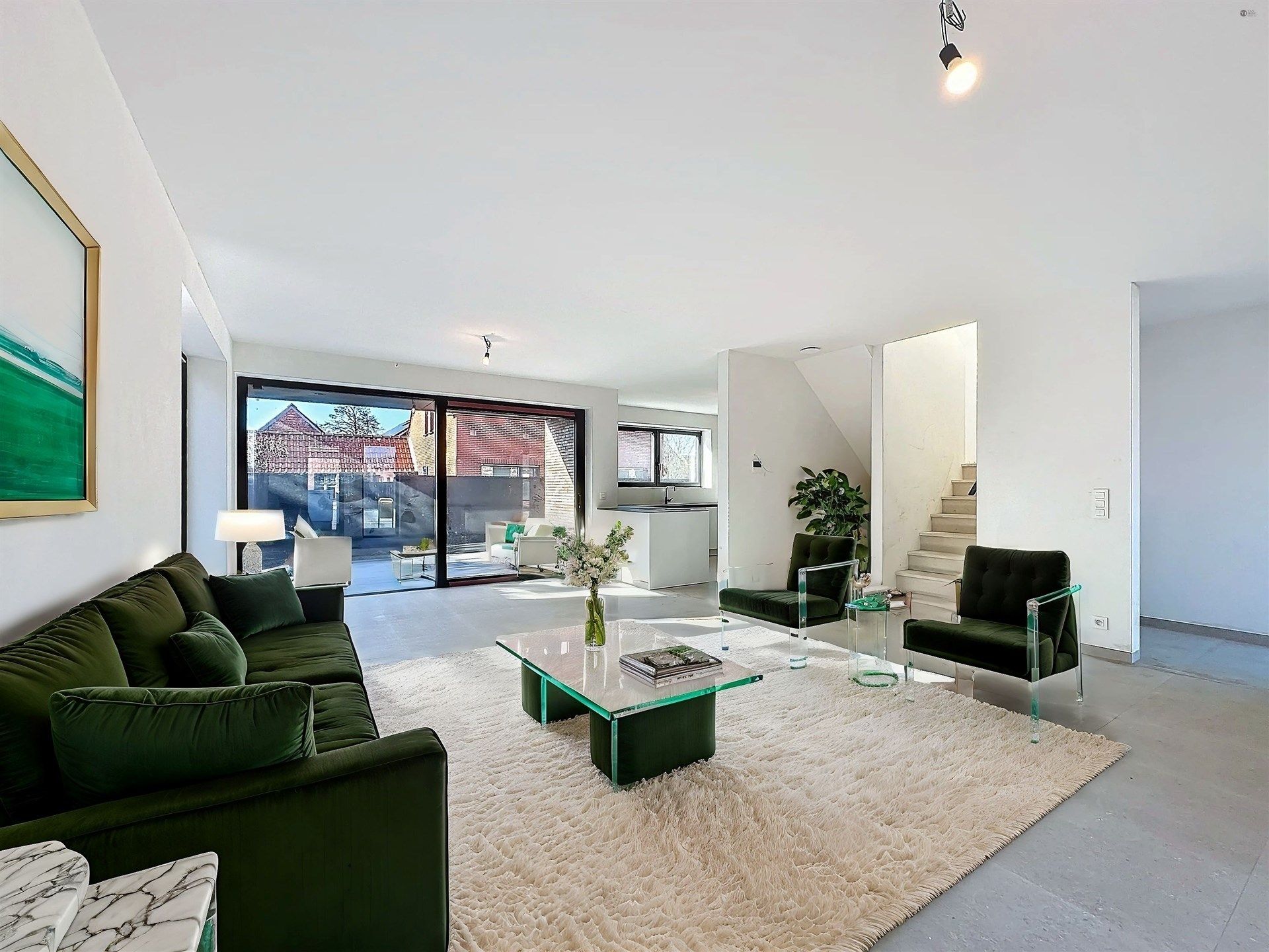 BEN nieuwbouw woning met 3 slp en garage op perceel van 320m² (ruwbouw winddicht) foto {{pictureIndex}}