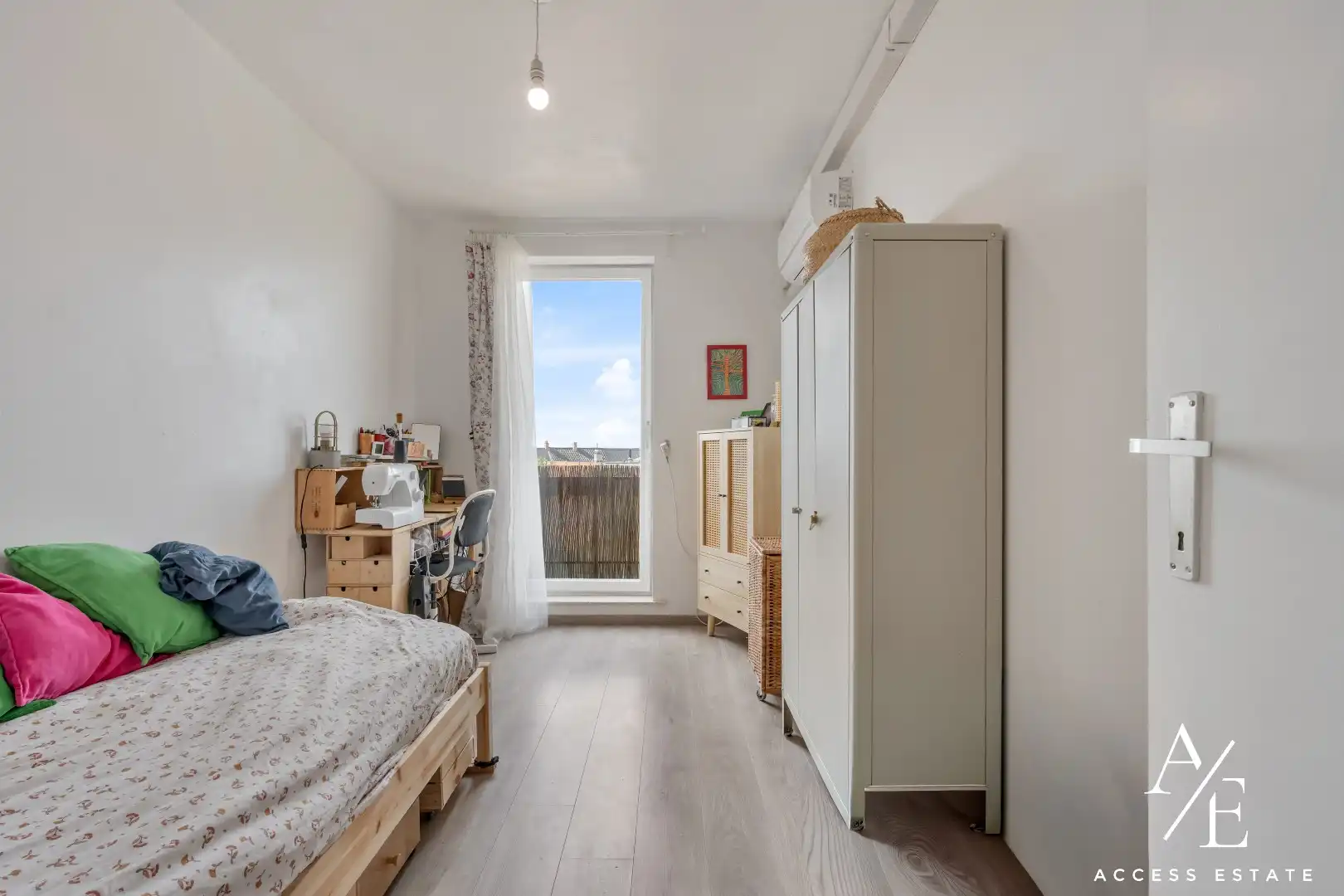 WETTEREN-Appartement 2 slpk,airco,terras!INVESTERING! foto 8