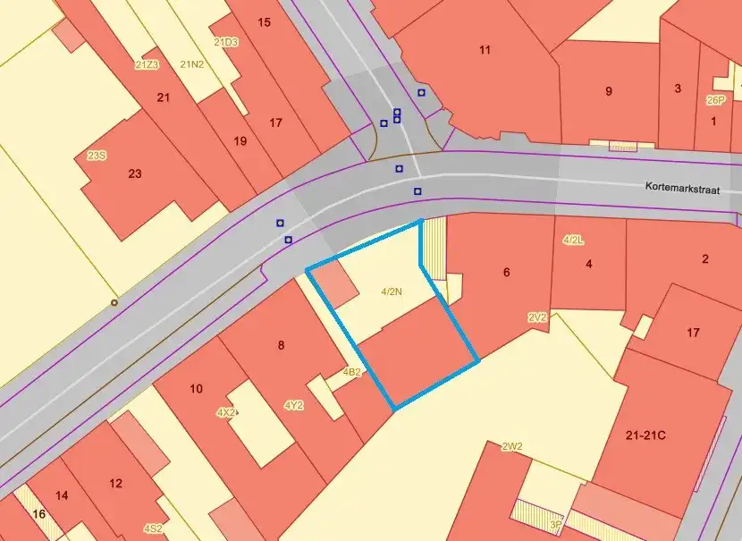 Grond te koop Kortemarkstraat 6 - B - 8820 Torhout