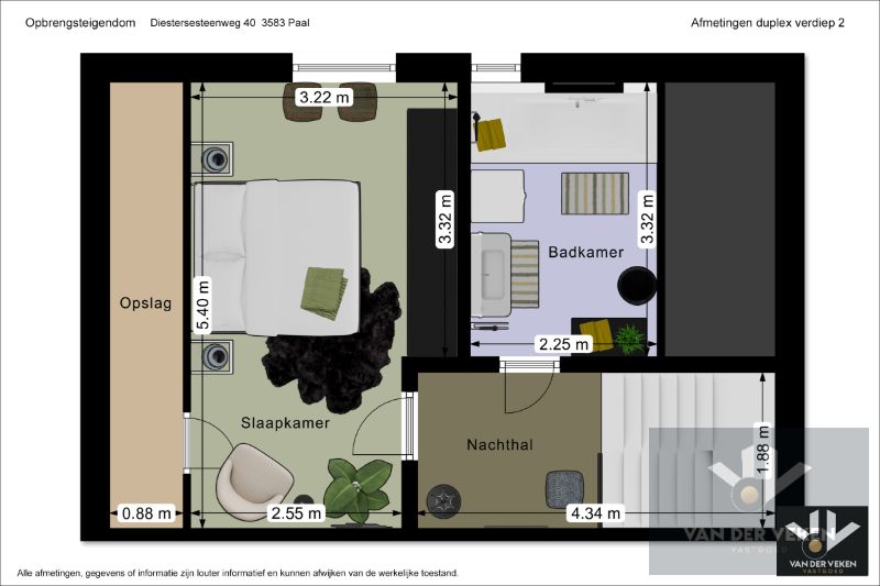 Opbrengsteigendom bestaande uit twee handelsgelijkvloersen (feestzaal/dienstencentrum en een kantoorruimte) en een duplexappartement op interessante zichtlocatie in het centrum van Paal (Beringen), op een steenworp van het op- en afrittencomplex van de autosnelweg E313! foto 36