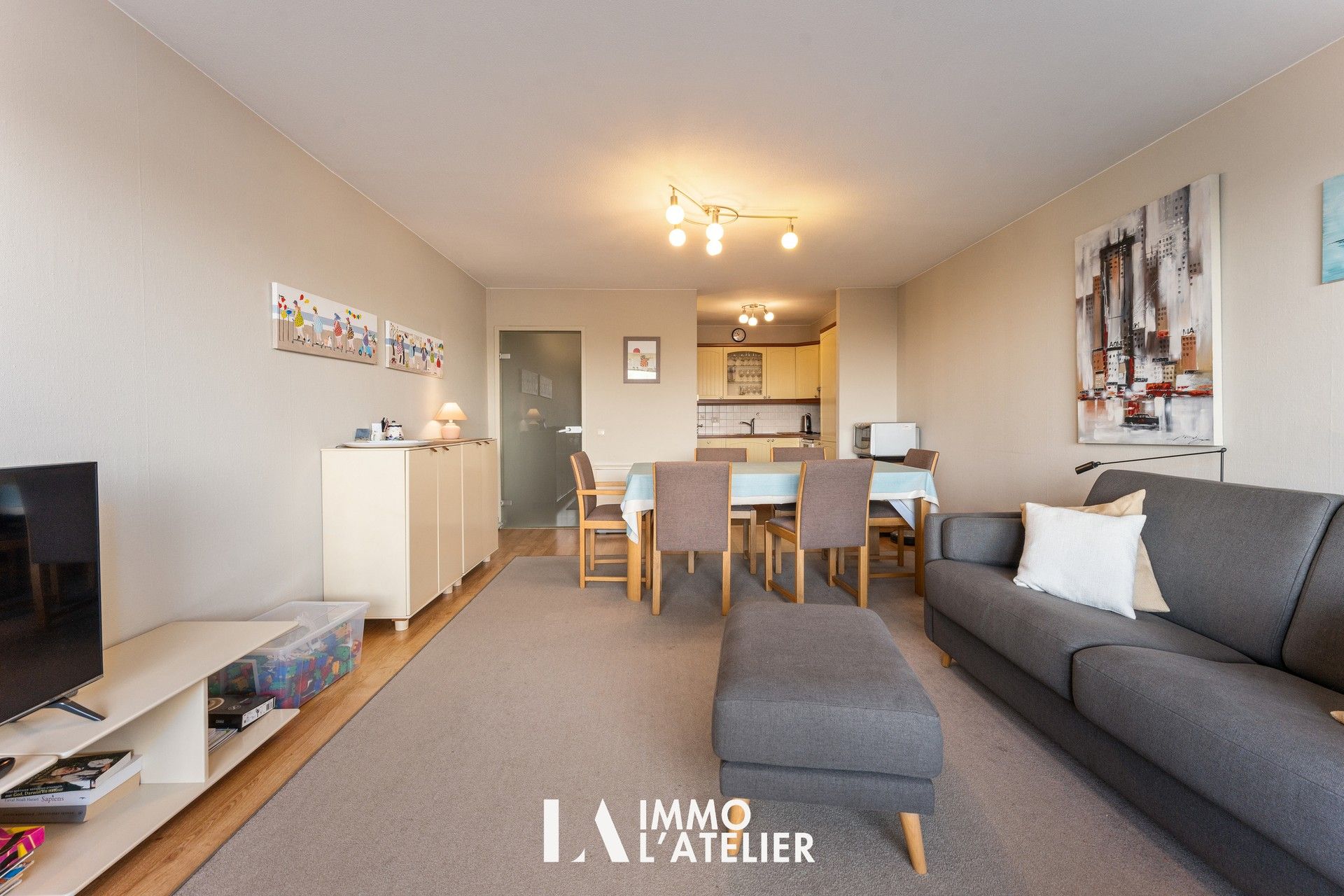 Appartement gelegen aan de Havengeul te Nieuwpoort. foto {{pictureIndex}}