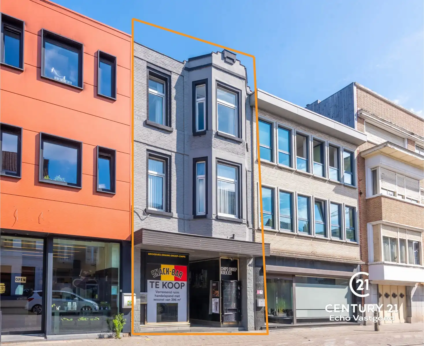 Ruim, startklaar handelspand met woonst op toplocatie foto 2