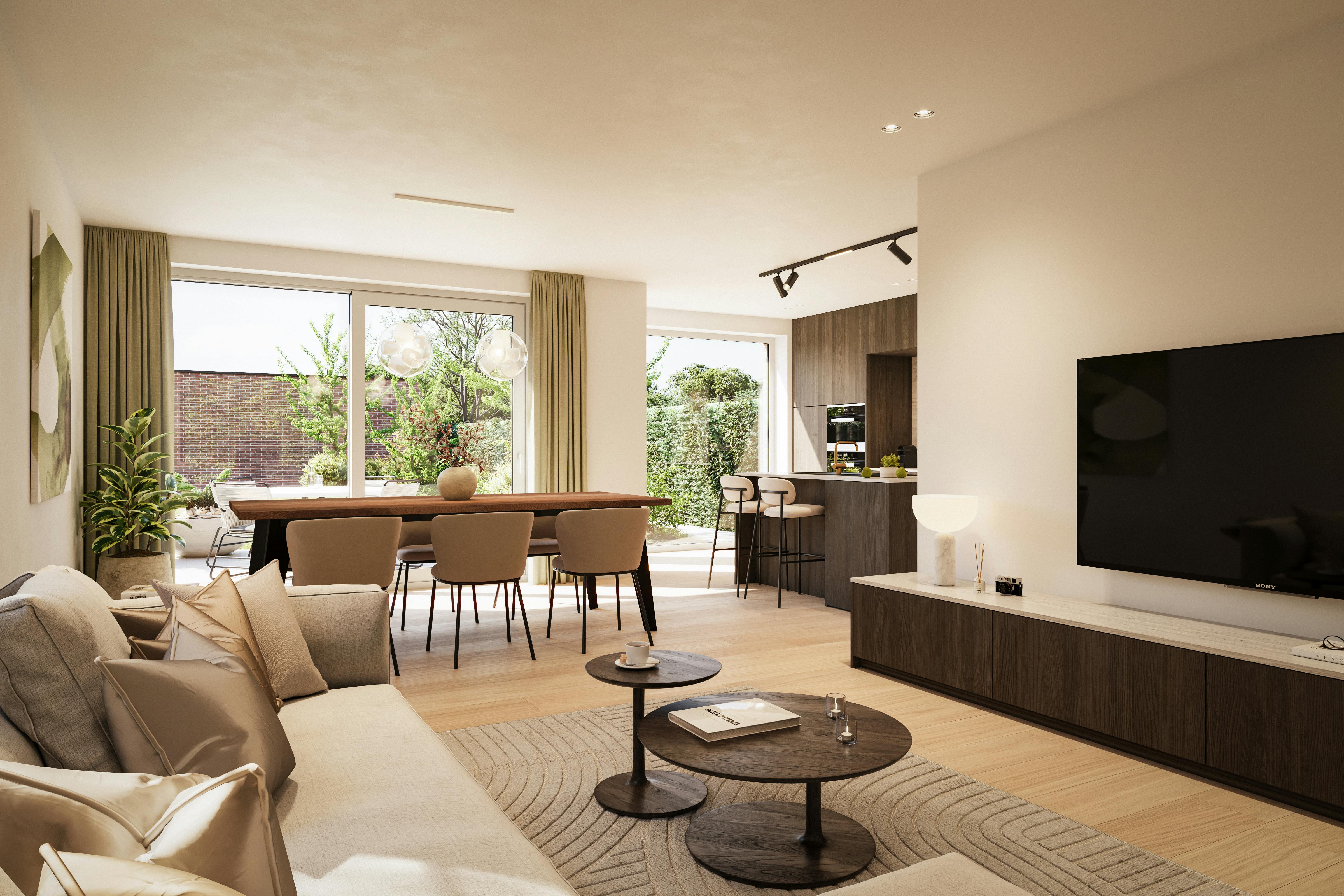 Nieuwbouw (6%) te koop in Elverdinge met 3 kamers en dubbele garage foto {{pictureIndex}}