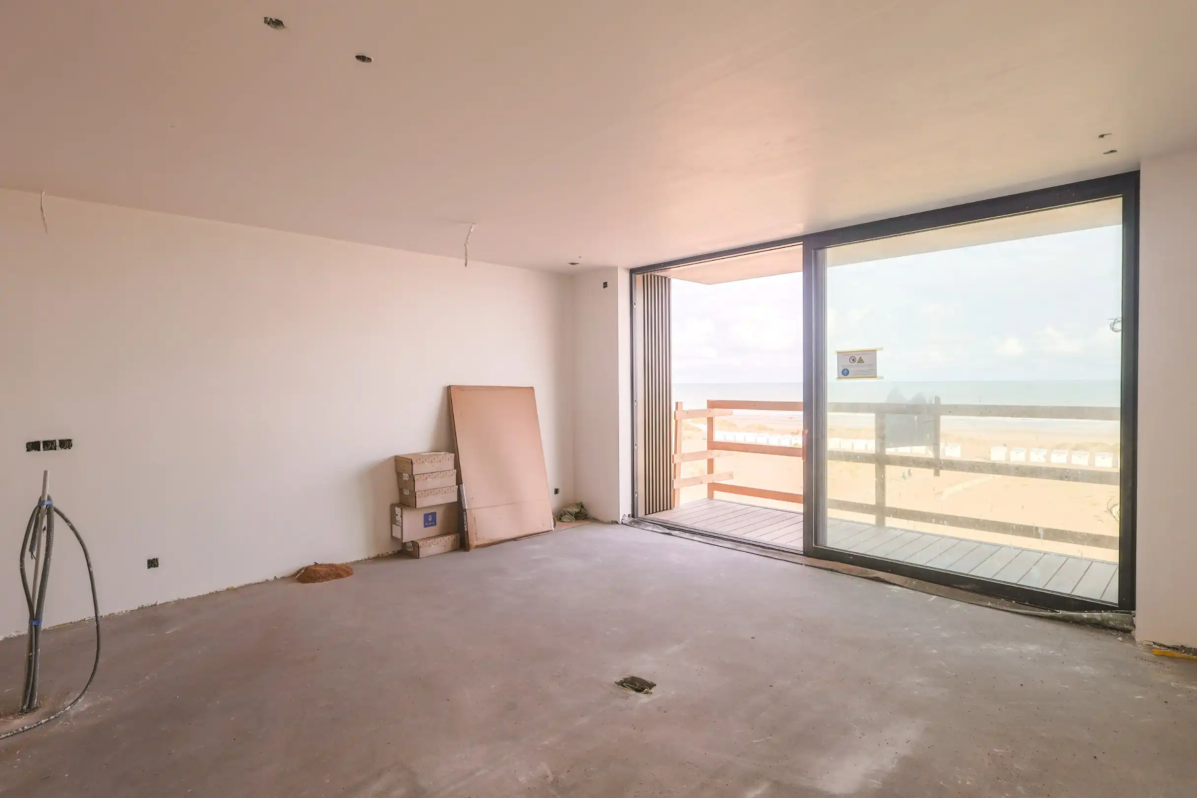 De res. Pure Sea: 7 luxe appartementen met frontaal zeezicht in Oostduinkerke.  foto 5