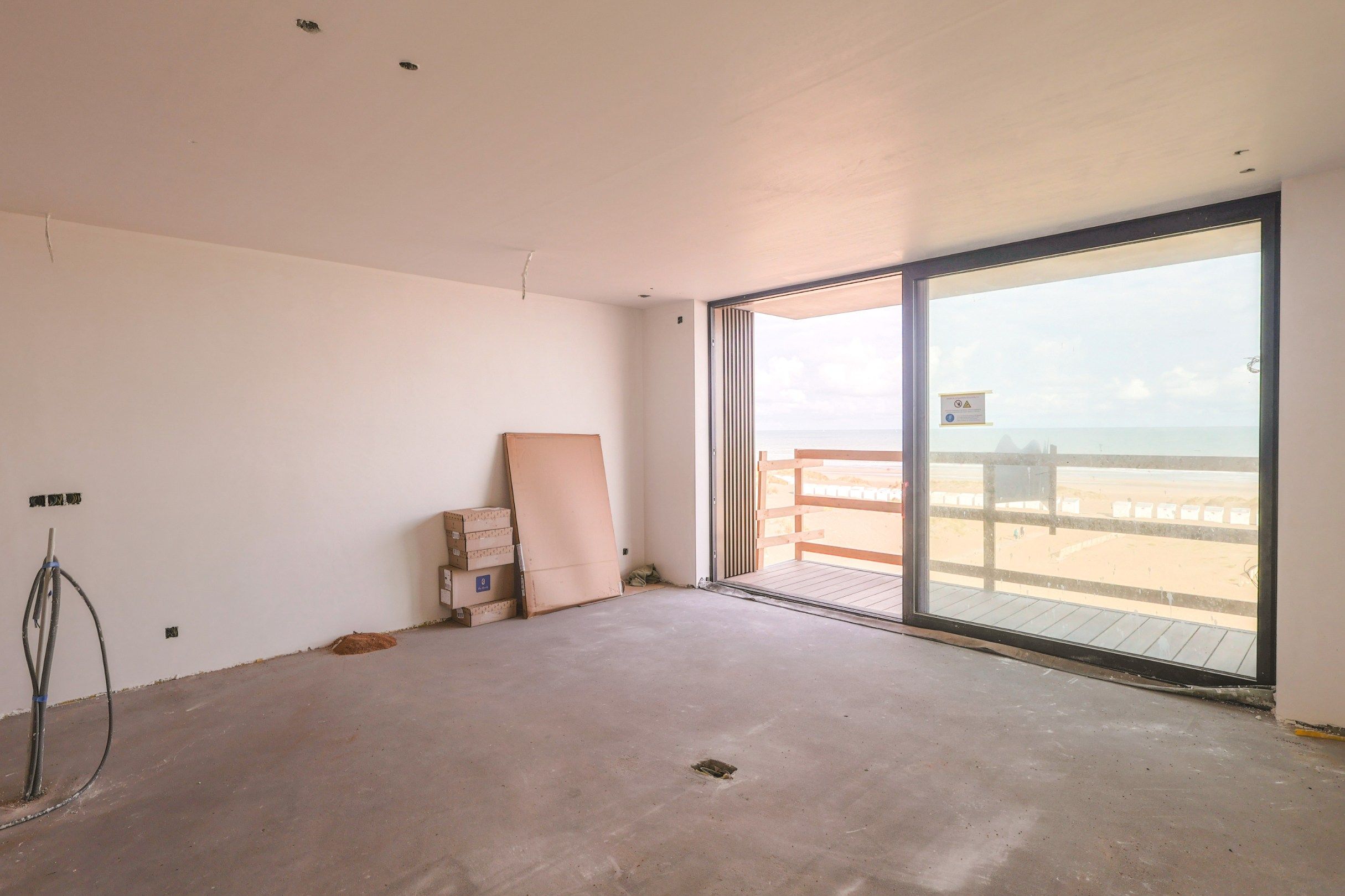 De res. Pure Sea: 7 luxe appartementen met frontaal zeezicht in Oostduinkerke.  foto 3