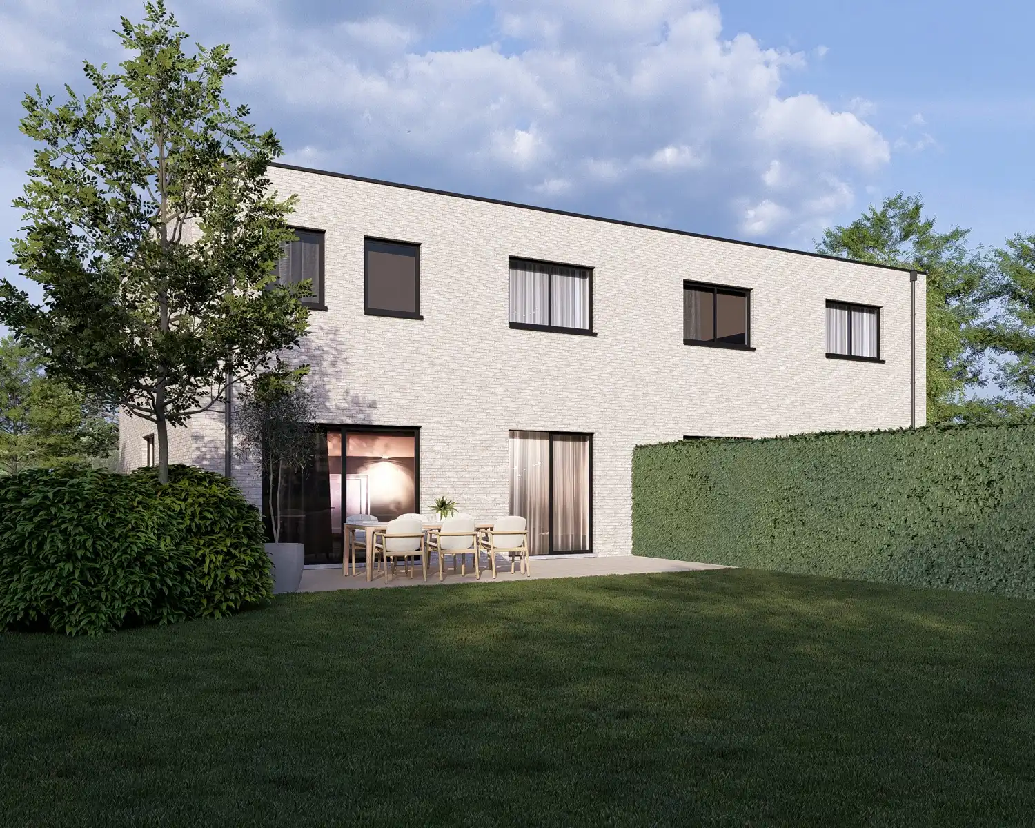 Halfopen nieuwbouwwoning in doodlopende straat foto 14