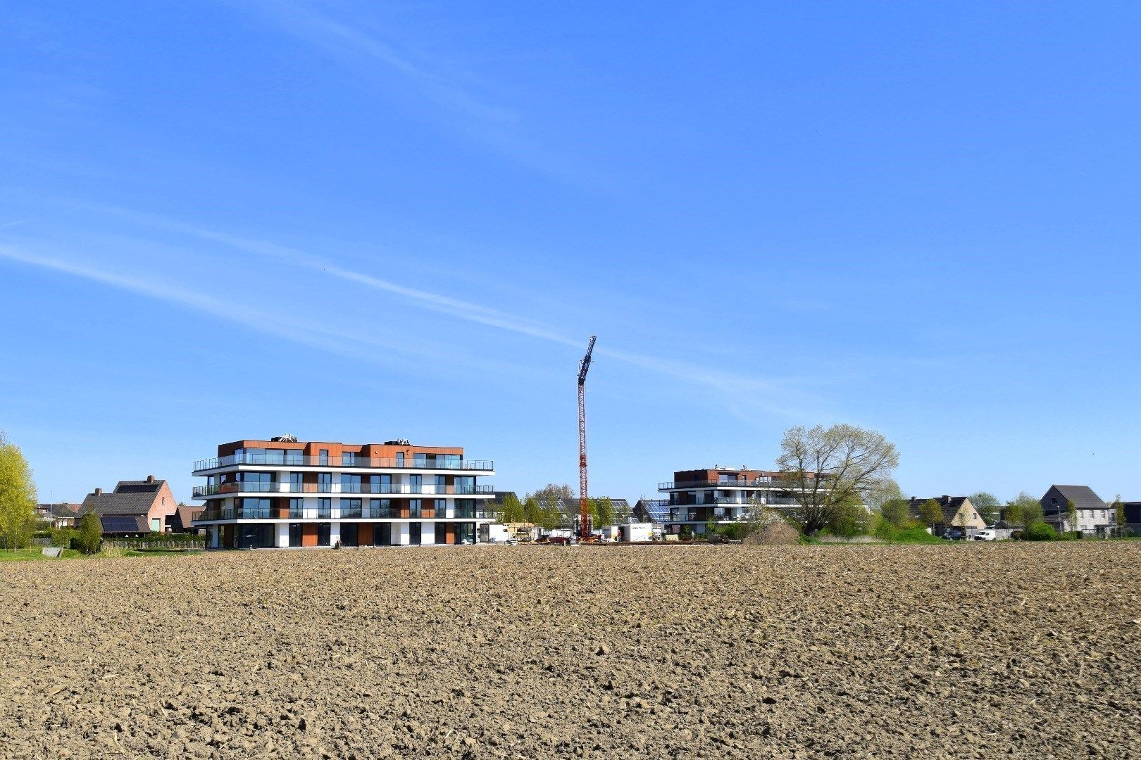 Nieuwbouwappartementen in residentie "Weids" te koop vlakbij Gullegem-centrum foto {{pictureIndex}}