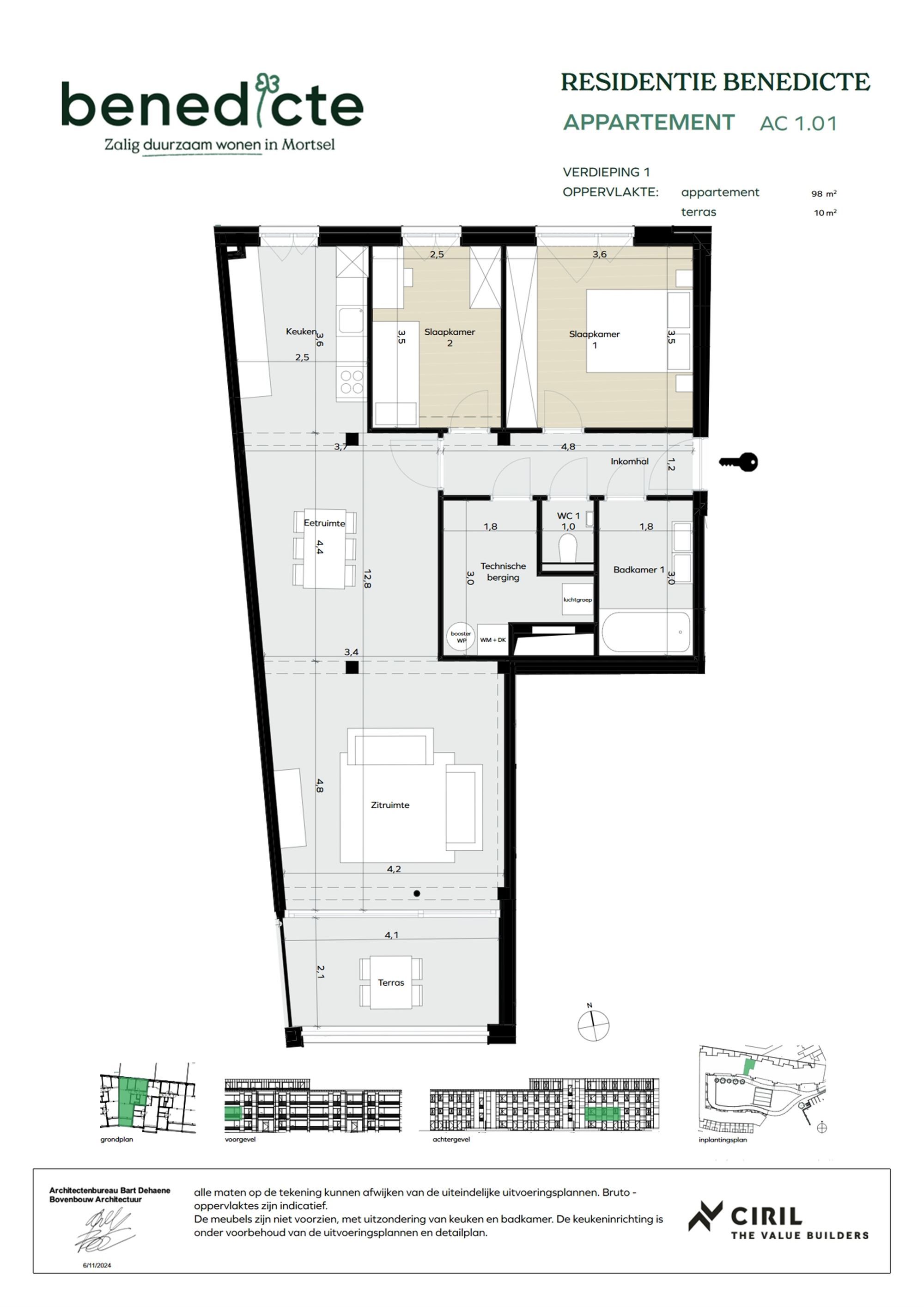 Appartement met terras foto 15