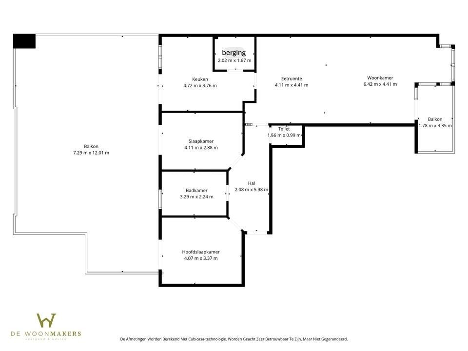 RUIM APPARTEMENT MET UITZONDERLIJK TERRAS VAN +50M² IN SINT-TRUIDEN foto 30