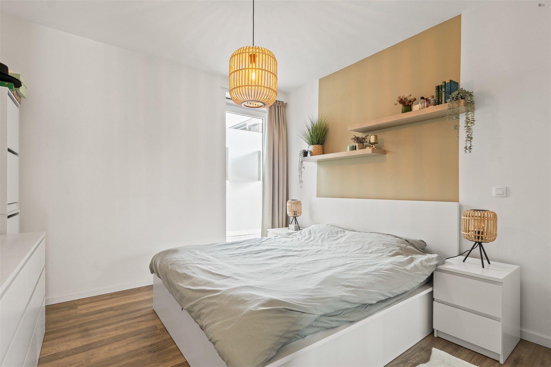 Gelijkvloers éénslaapkamer appartement te centrum Stekene foto 9