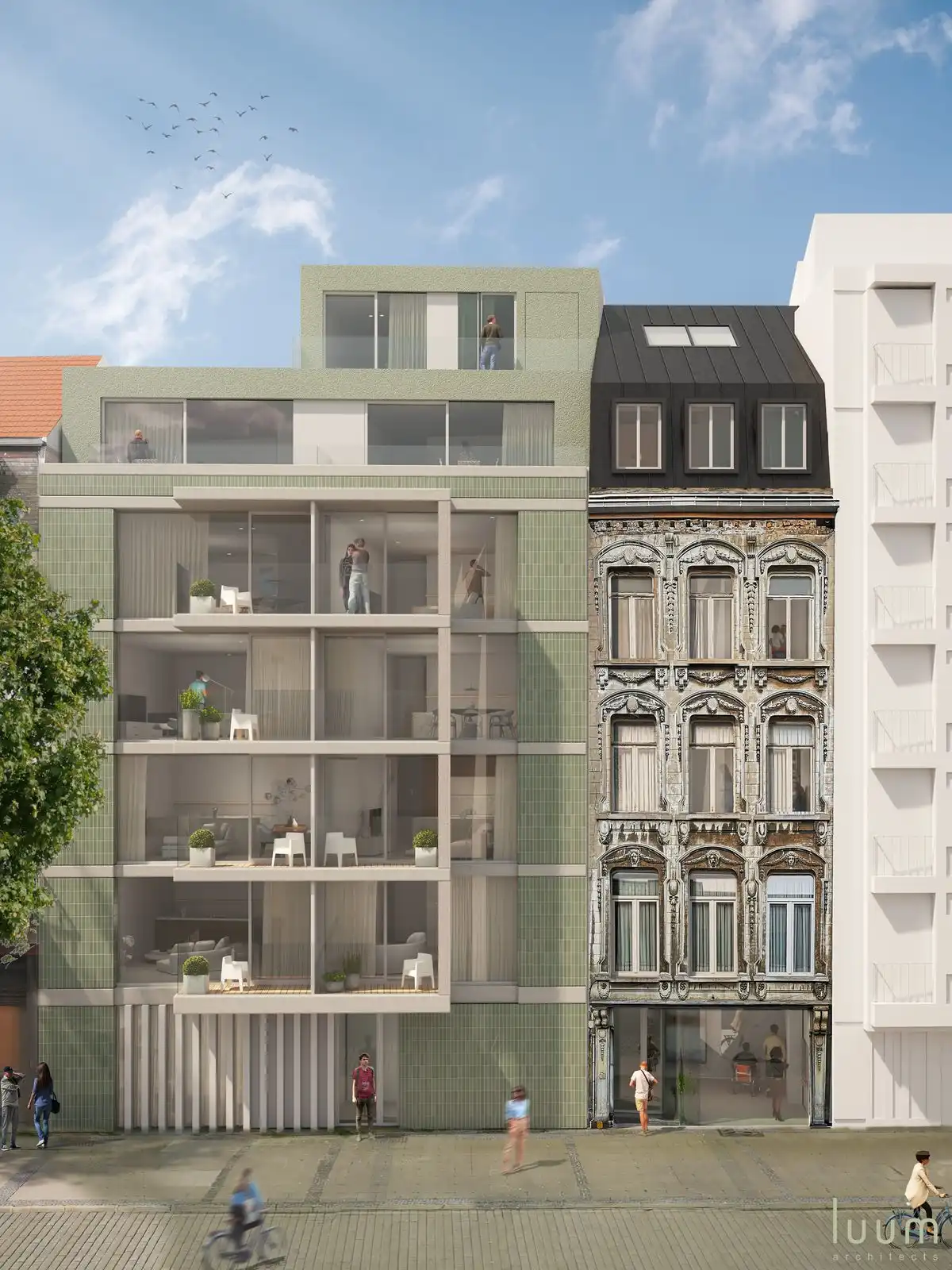 Ruim nieuwbouw appartement met 1 slaapkamer én zonnig terras + tuin van maar liefst 77m2 foto 2