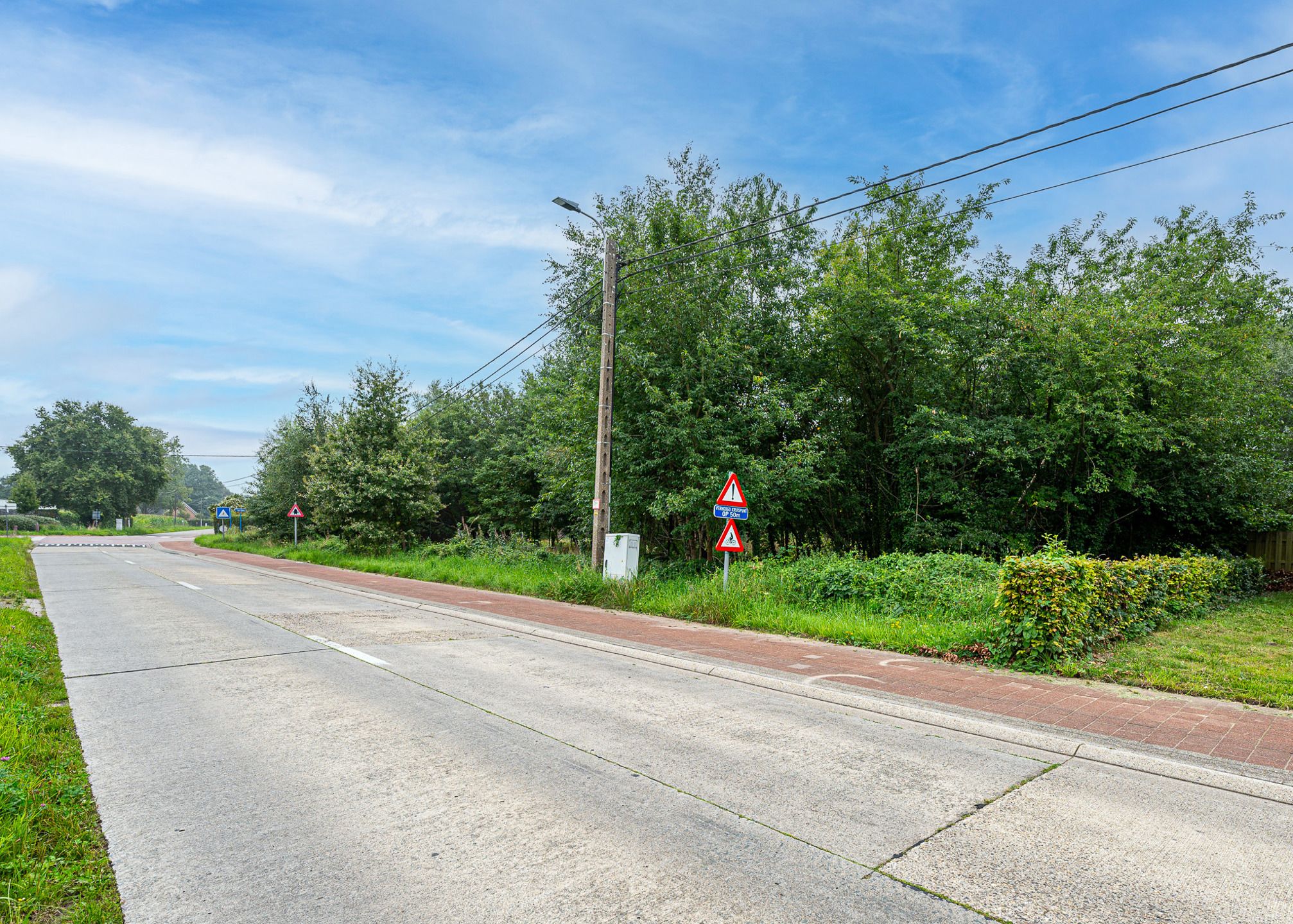 Mooi perceel voor open bebouwing pal op het zuiden foto 2