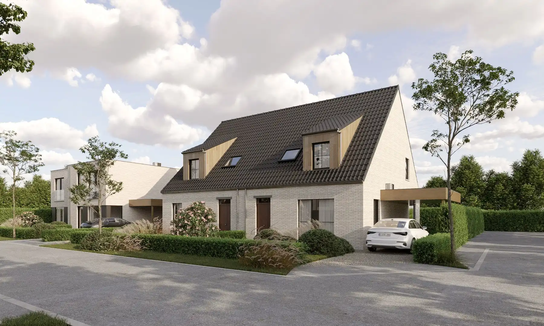 Unieke Bouwgrond (374 m²) voor open bebouwing in groene omgeving nabij kanaal Plassendale-Nieuwpoort te Leffinge foto 11