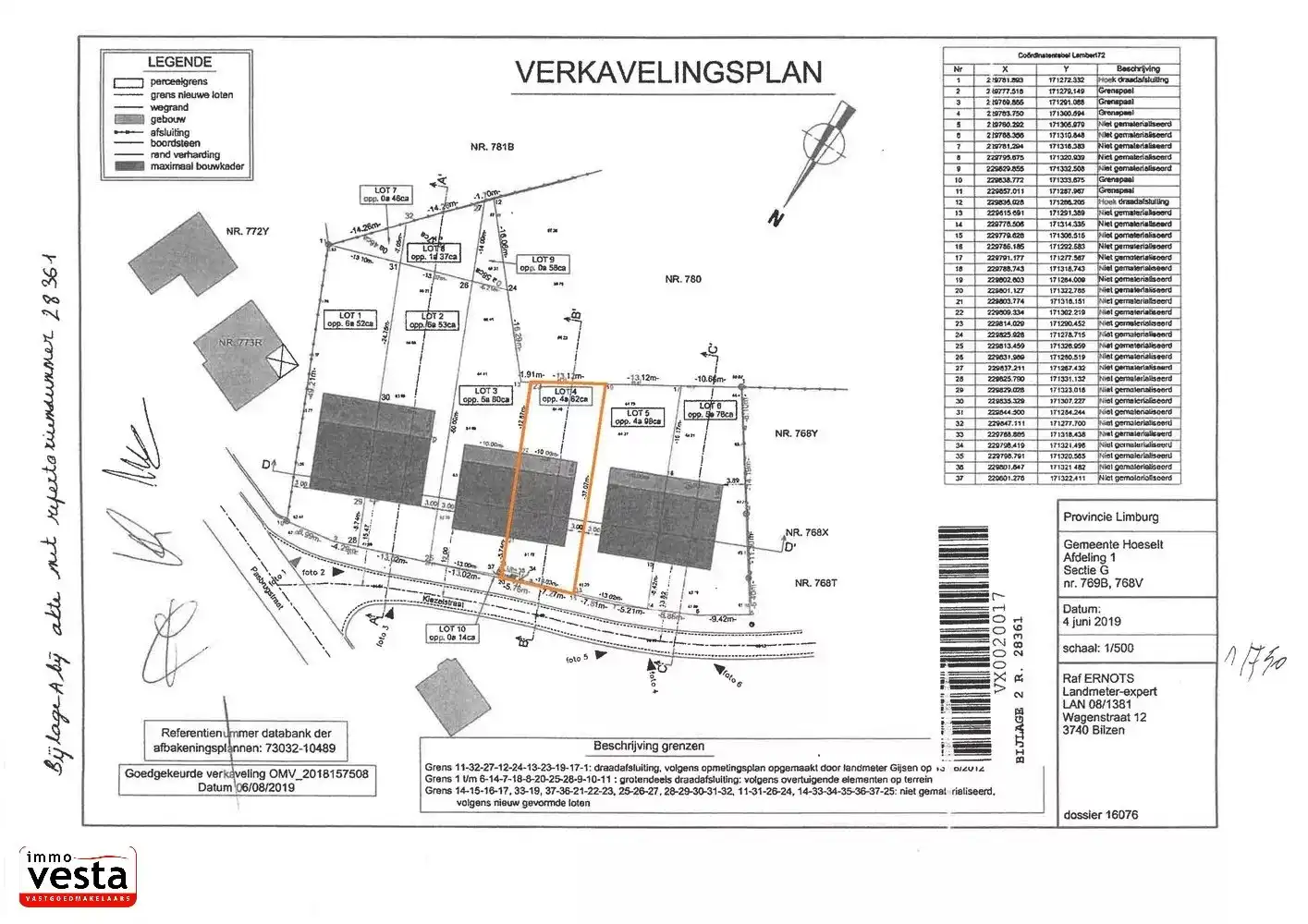 Landelijke gelegen bouwgrond voor  halfopen bebouwing foto 2
