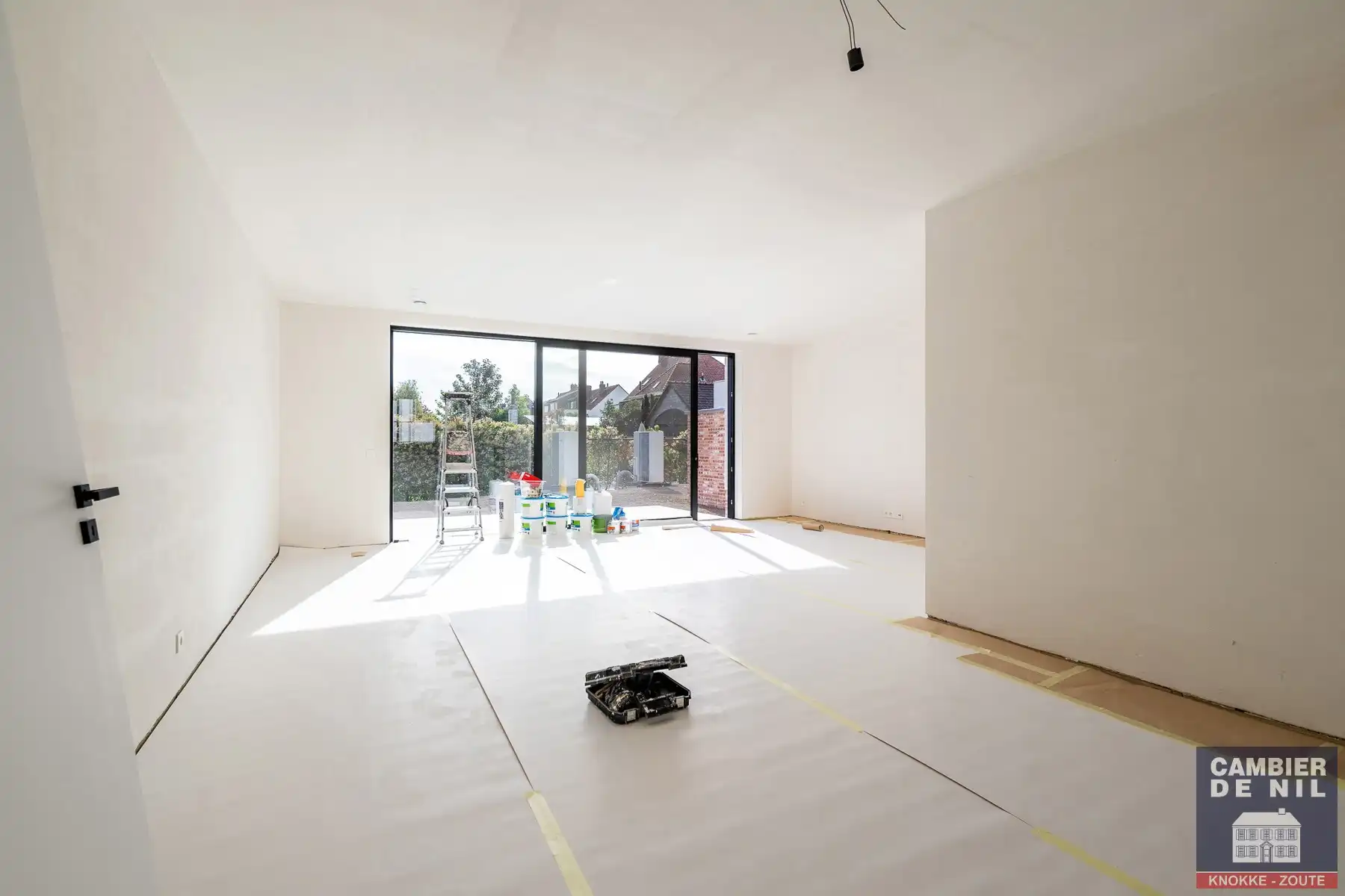 Nieuwbouw - ongemeubelde koppelvilla in rustige,  residentiële wijk te Knokke-Heist  foto 3