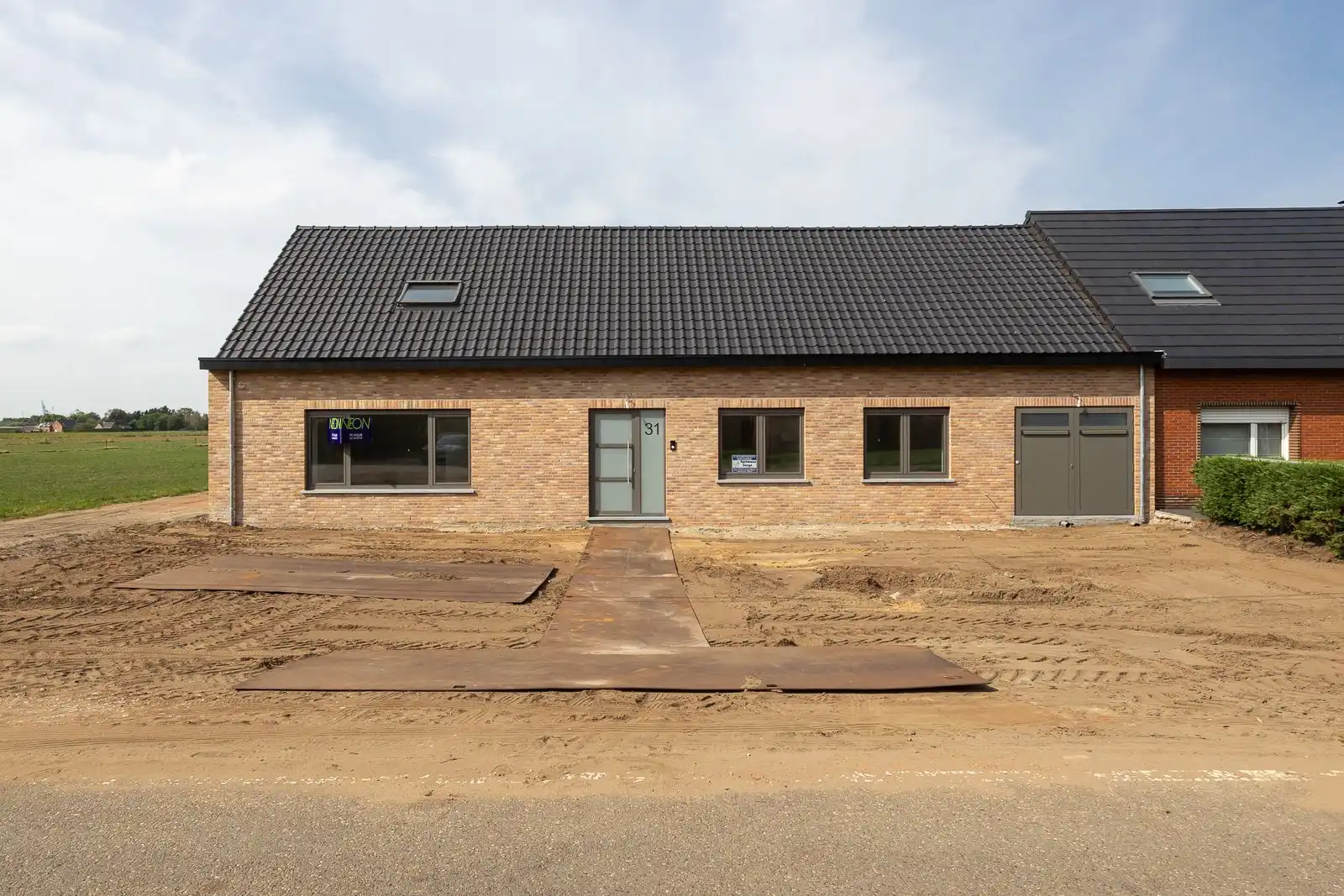 Nieuwe, energiezuinige woning met vrij uitzicht over de velden. foto 19