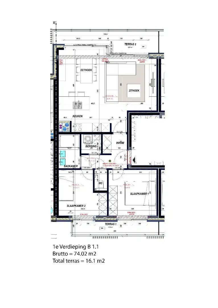 Nieuwbouwappartement B1.1 VD +1 foto 13