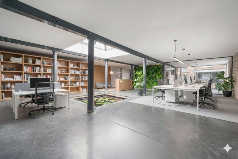 Centrum Roeselare - Bedrijfsgebouw met woongelegenheid en garage foto 3