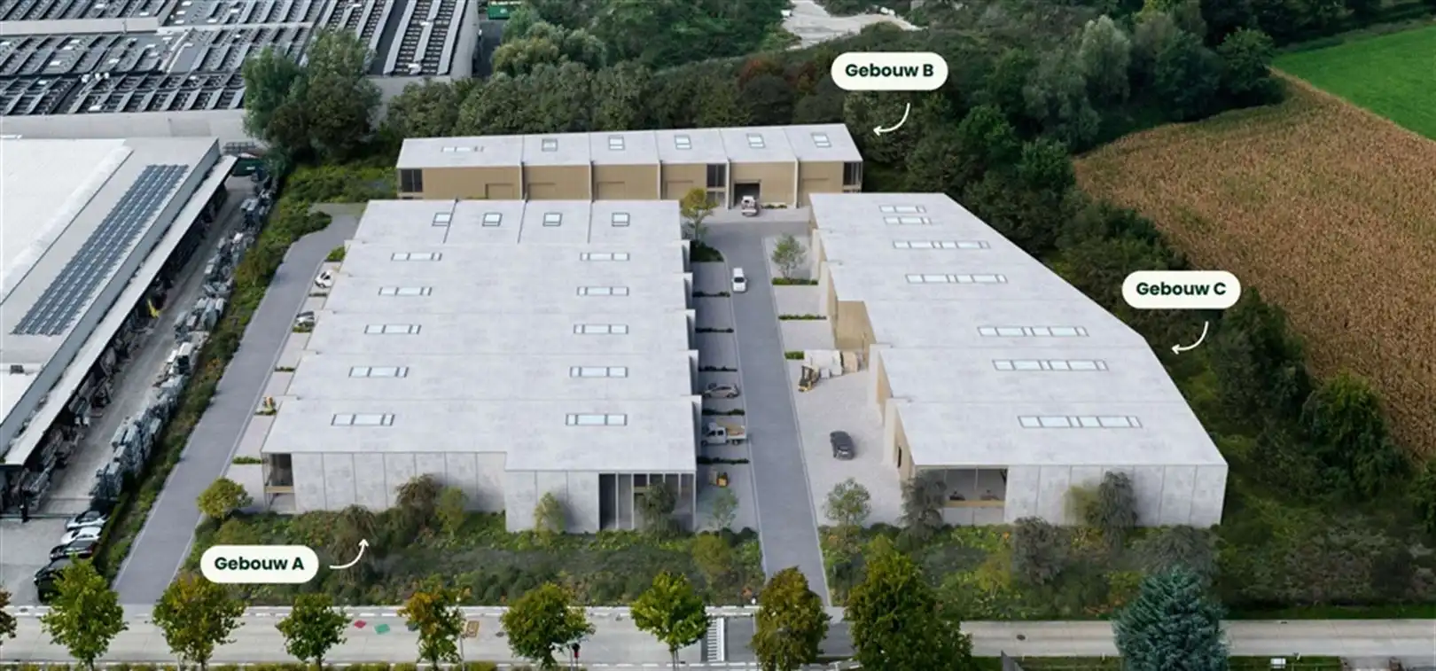 Nieuwbouw KMO-park STEEN te Laarne foto 2