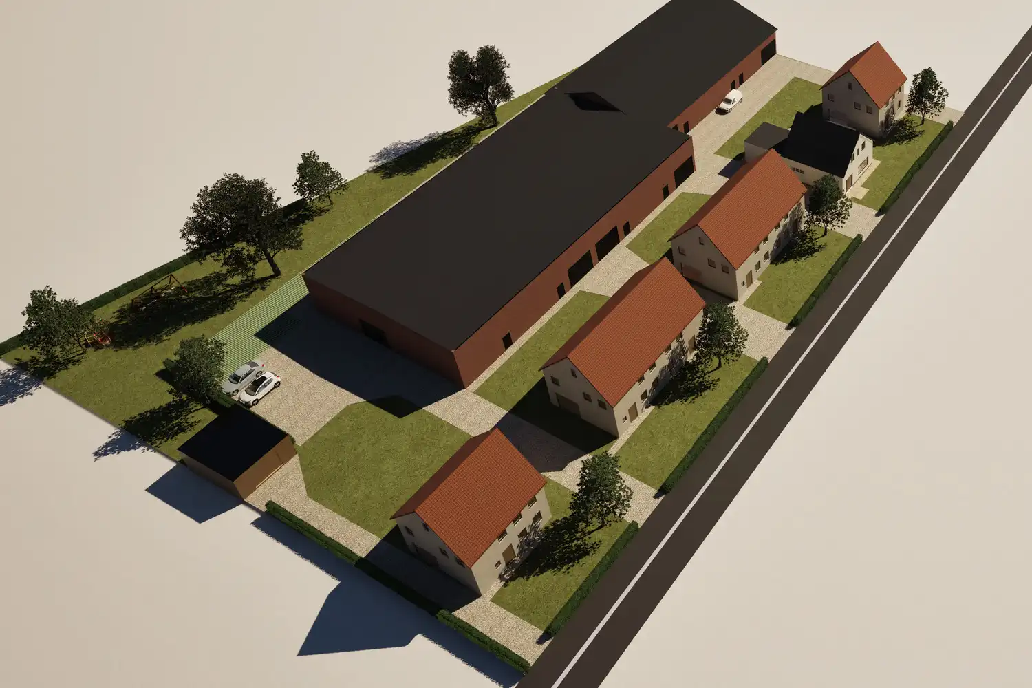 Magazijn / KMO Werkplaats met voorliggende Bouwgrond te Booischot foto 9