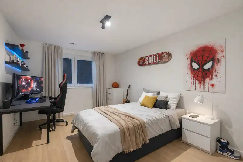 Ruim en zorgeloos wonen in dit gelijkvloers appartement met tuin. foto 8