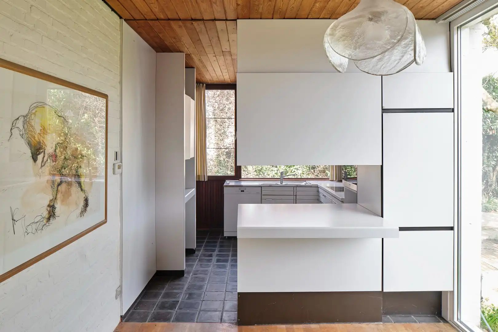 Organische architecten- en kunstenaarswoning foto 18